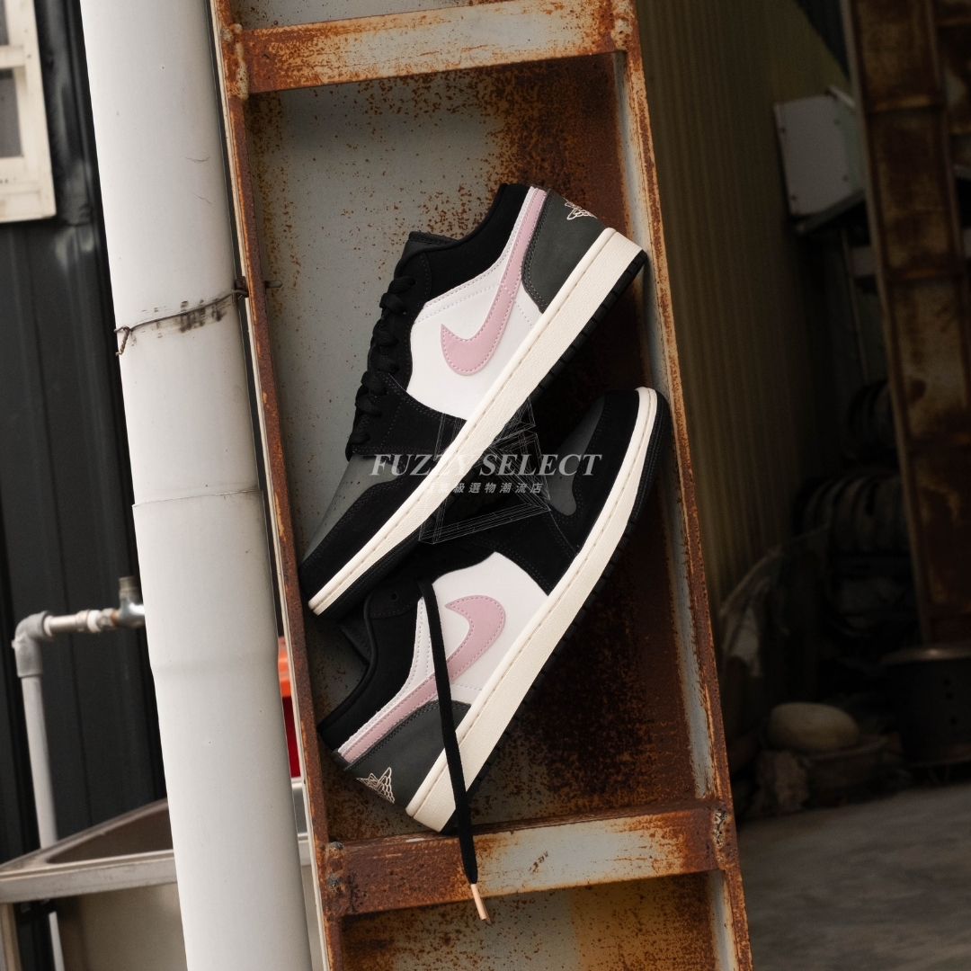 【逢甲 FUZZY】Air Jordan 1 Low "Black Iron Grey" 黑灰粉 II3788-003