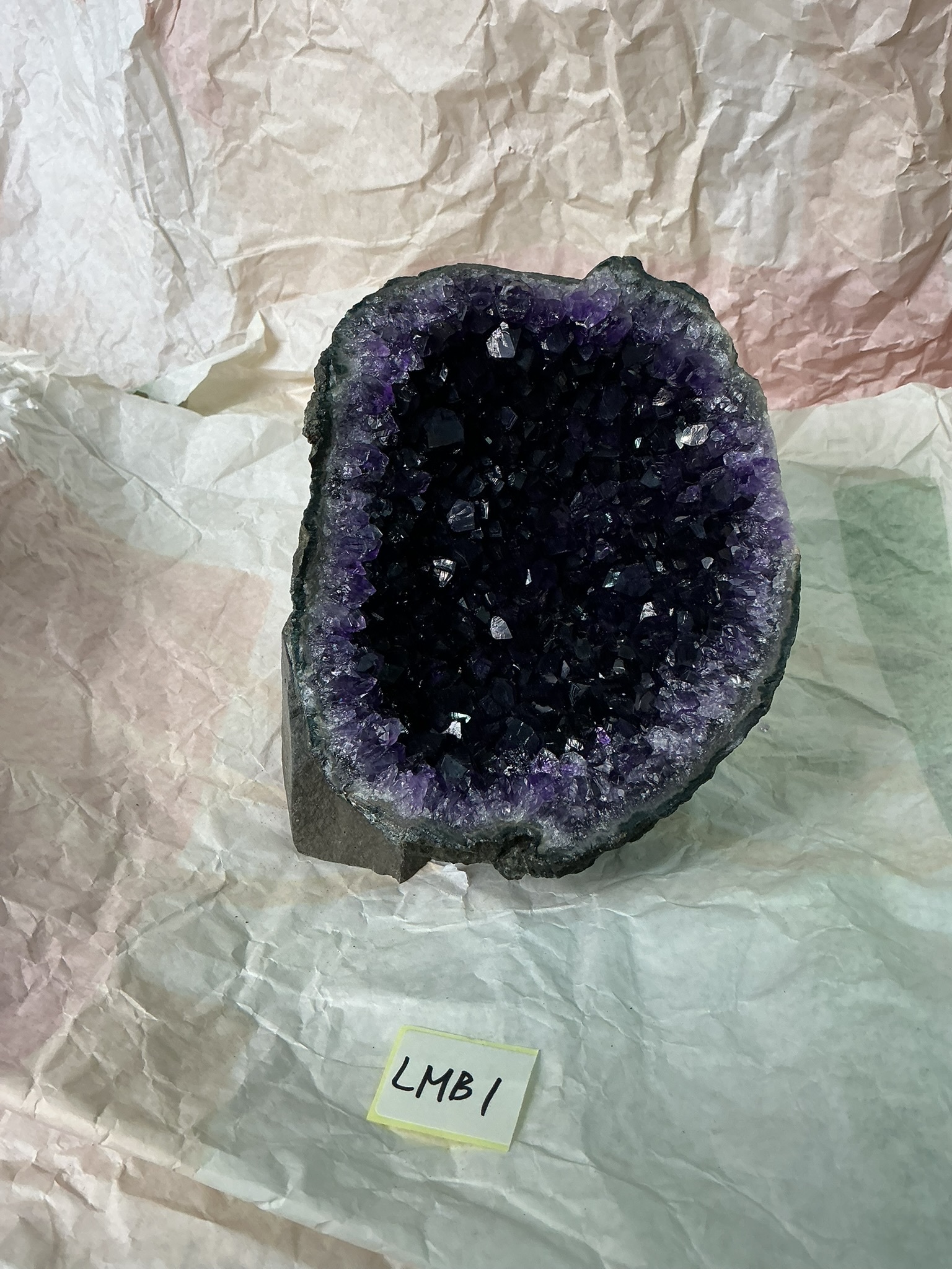 ZB346 LMB1 水晶聚寶盆 1.6-2.3kg