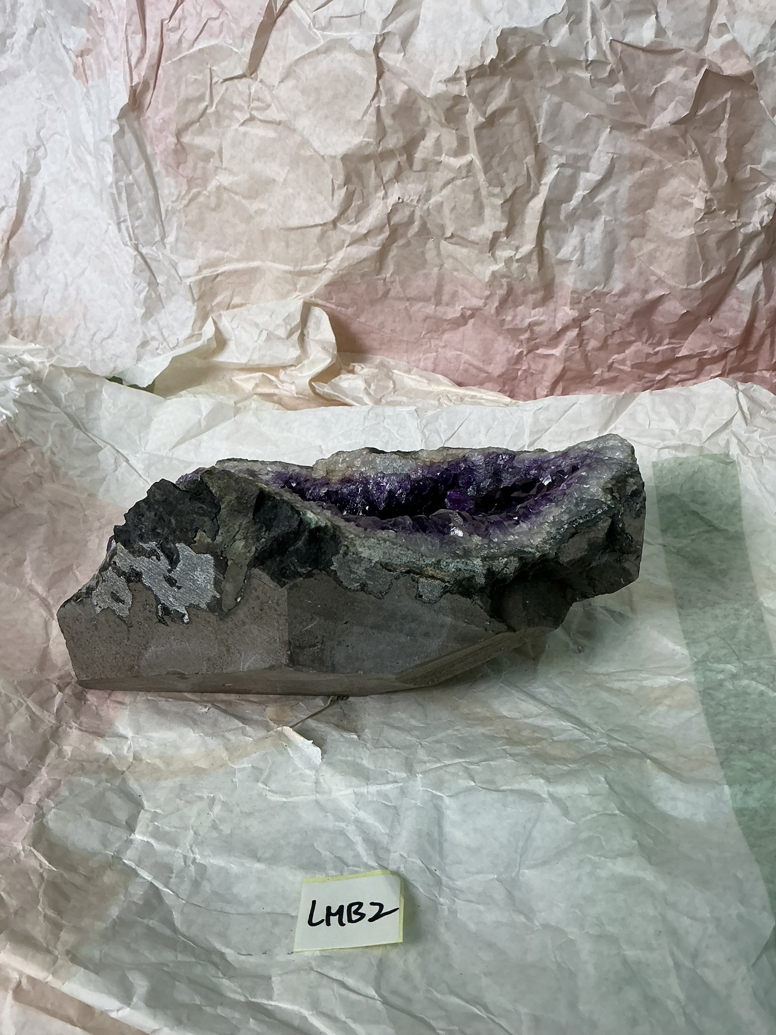 ZB347 LMB2 水晶聚寶盆 1.6-2.3kg