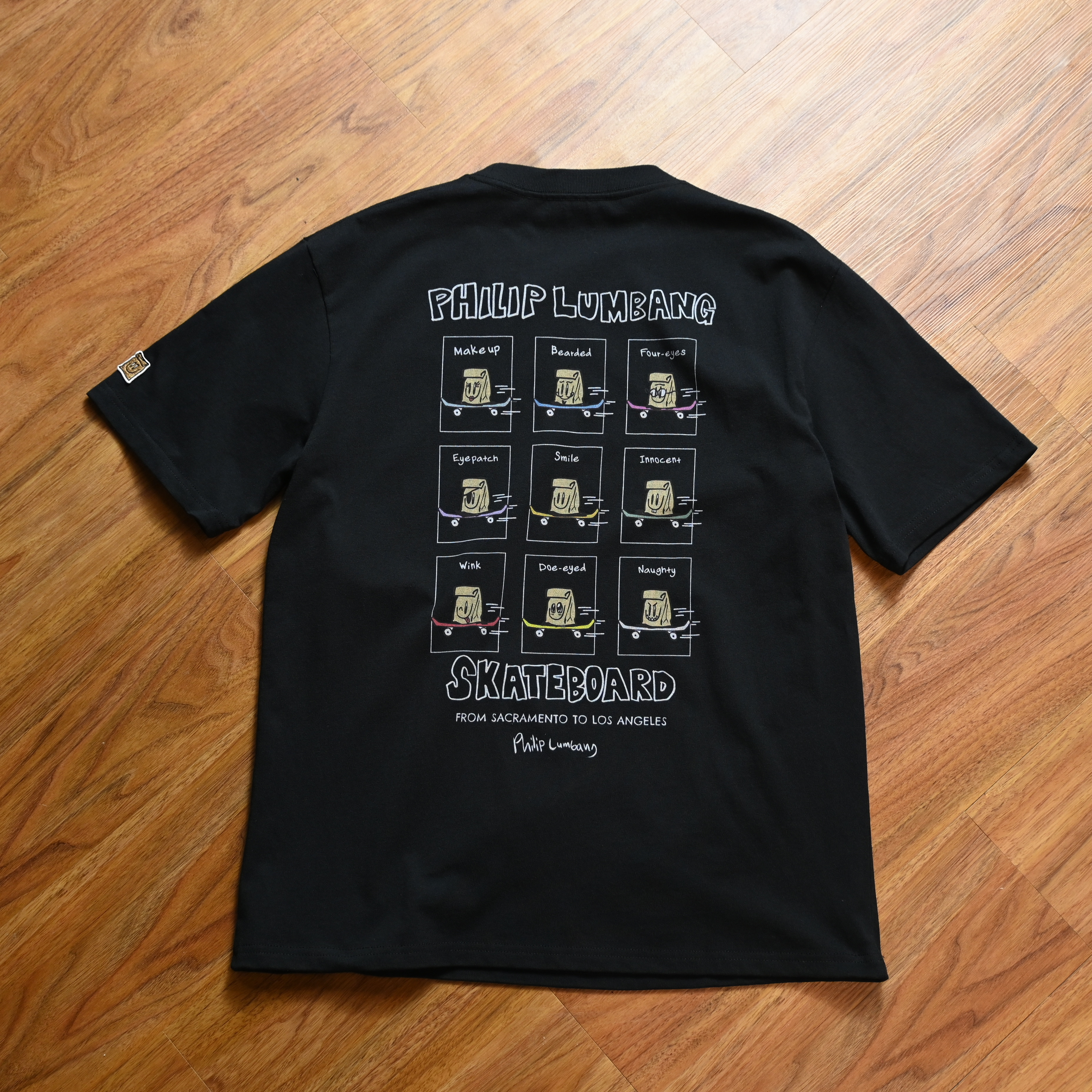 Philip Lumbang JP 9 Skaters Lunch Bag Tee