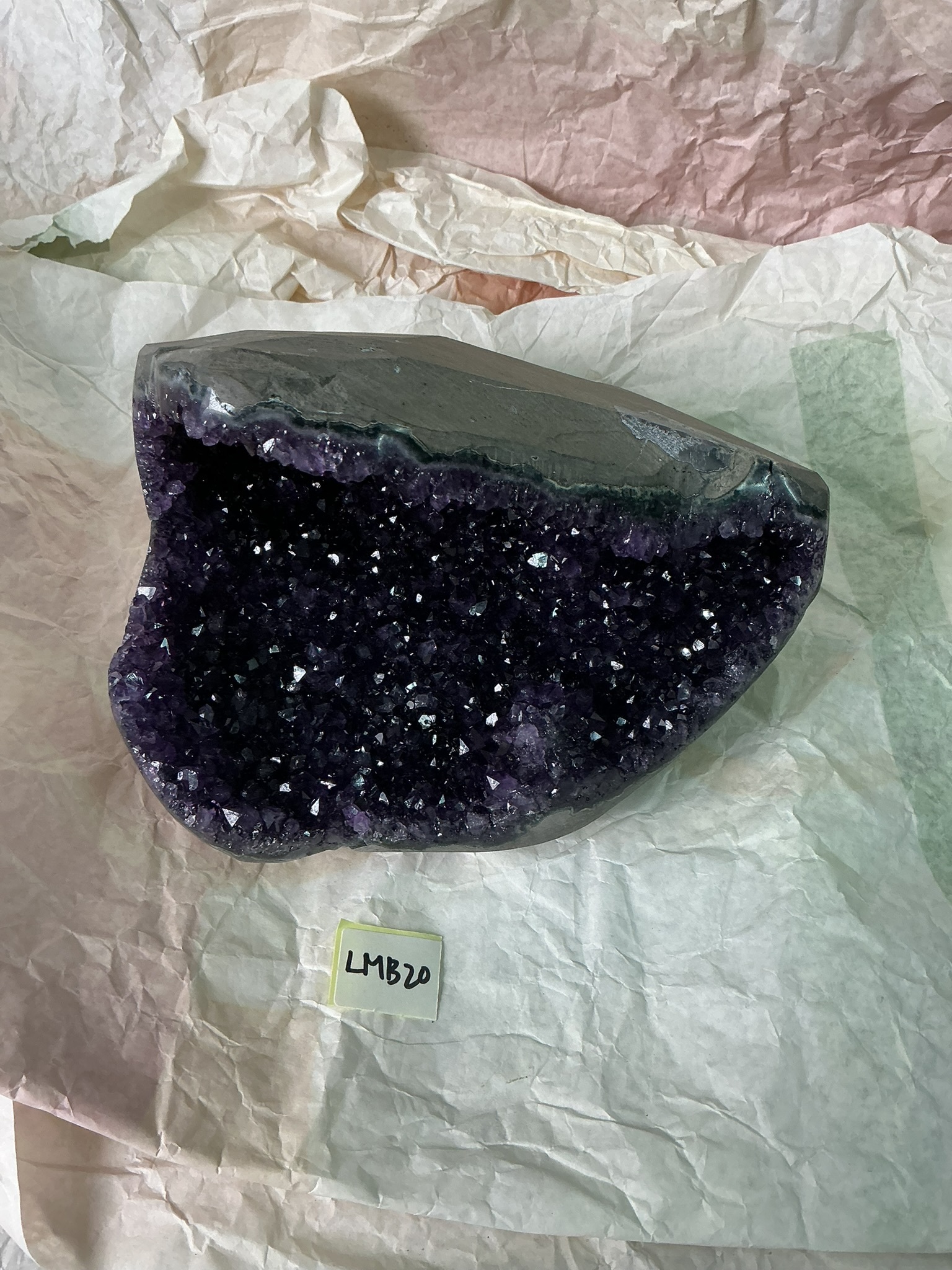 ZB365 LMB20 水晶聚寶盆 1.6-2.3kg