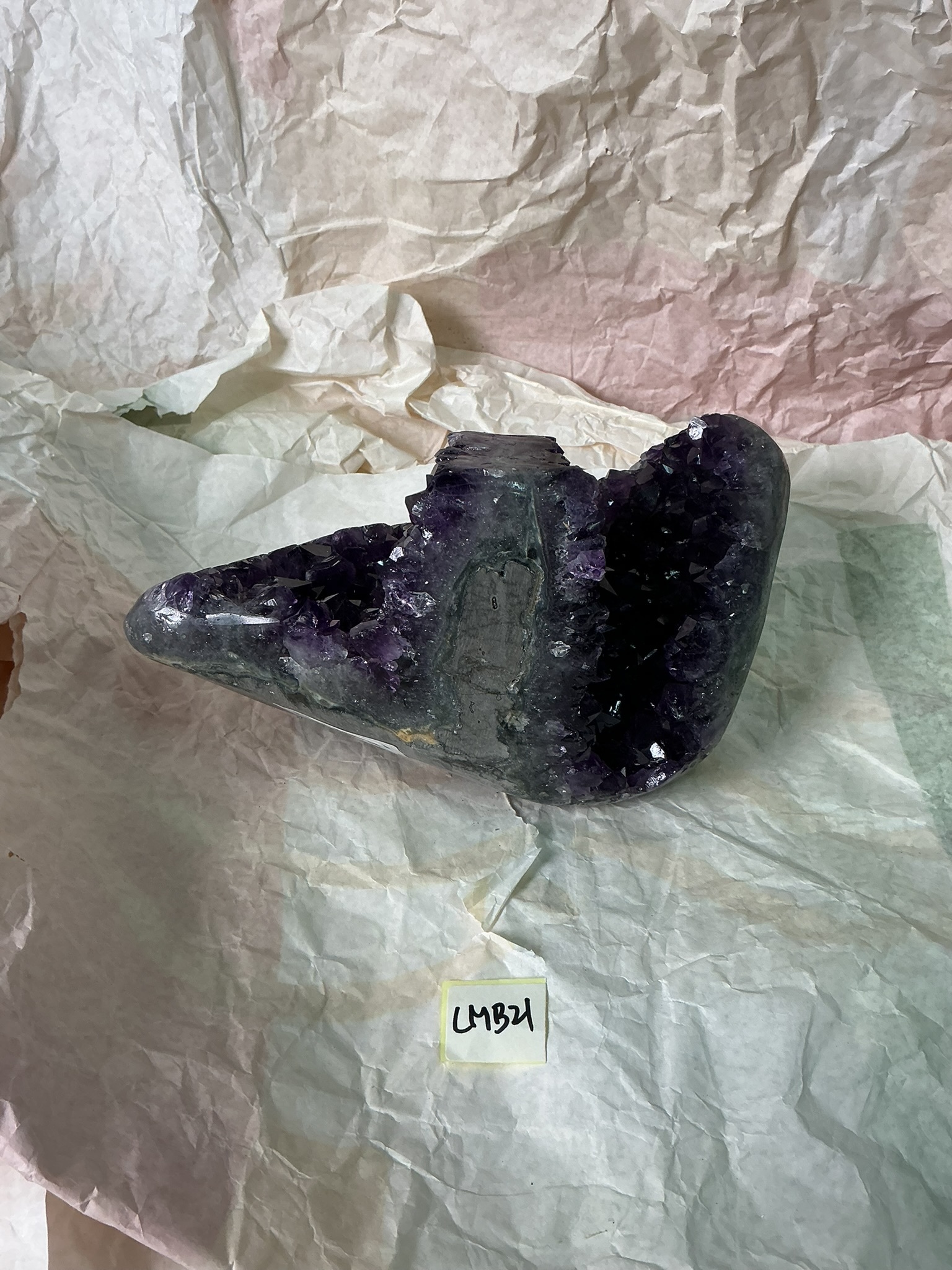 ZB366 LMB21 水晶聚寶盆 1.6-2.3kg