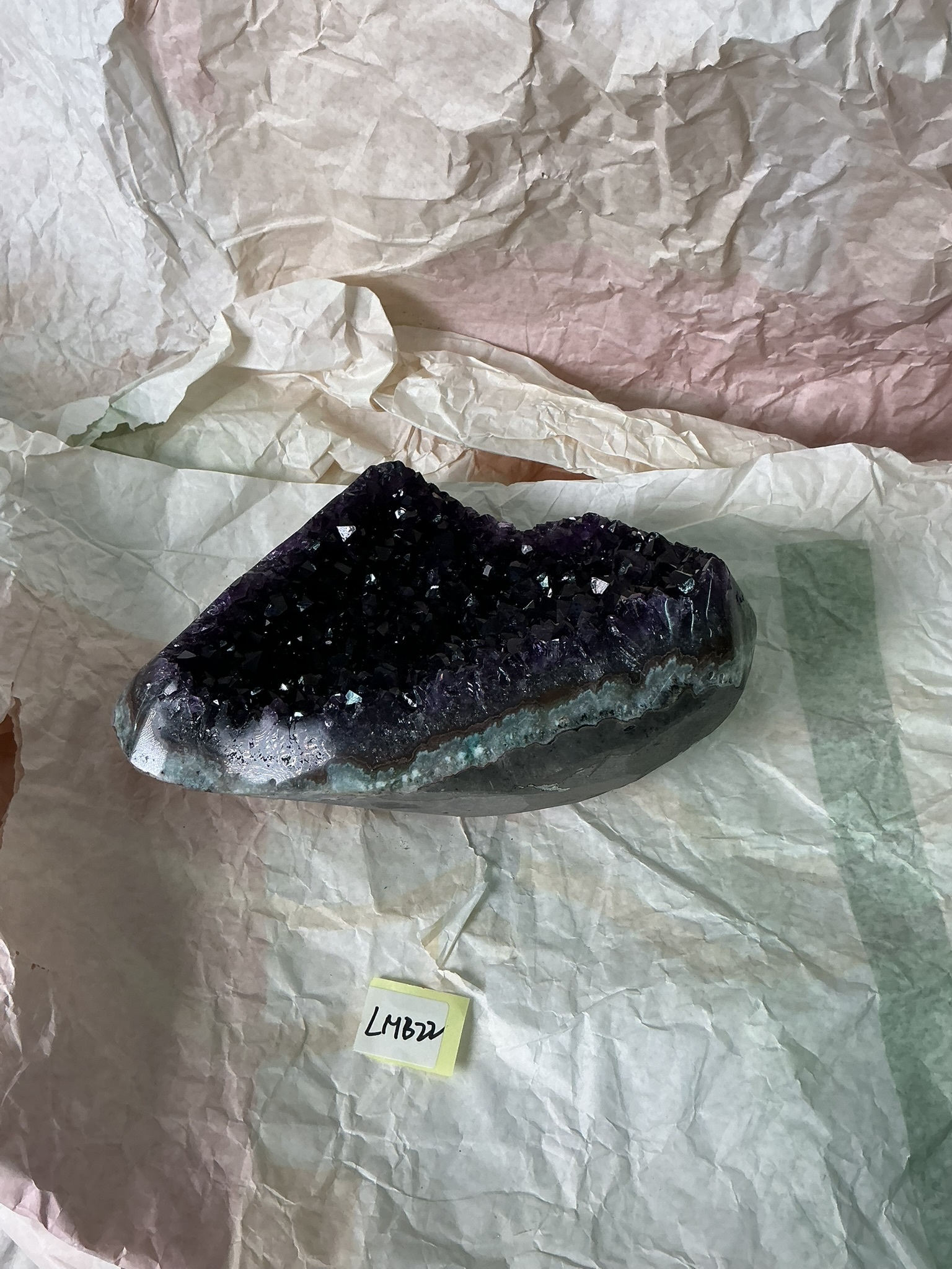 ZB367 LMB22 水晶聚寶盆 1.6-2.3kg