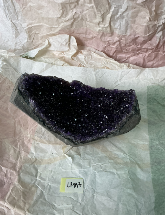 ZB334 LMA7 水晶聚寶盆 1-1.5kg