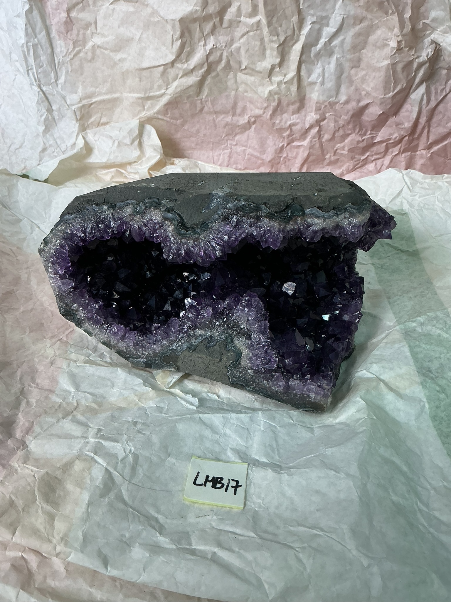 ZB362 LMB17 水晶聚寶盆 1.6-2.3kg