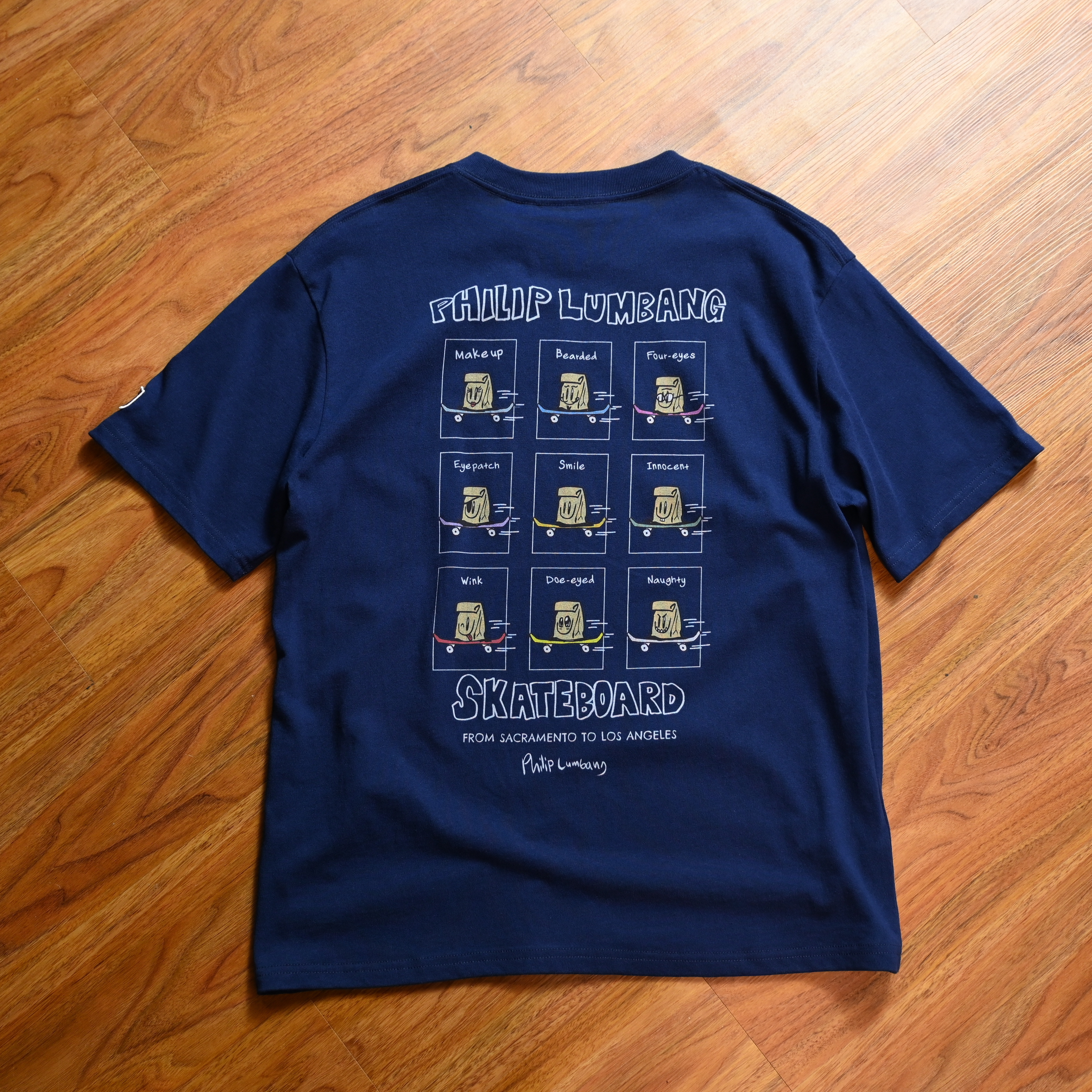 Philip Lumbang JP 9 Skaters Lunch Bag Tee