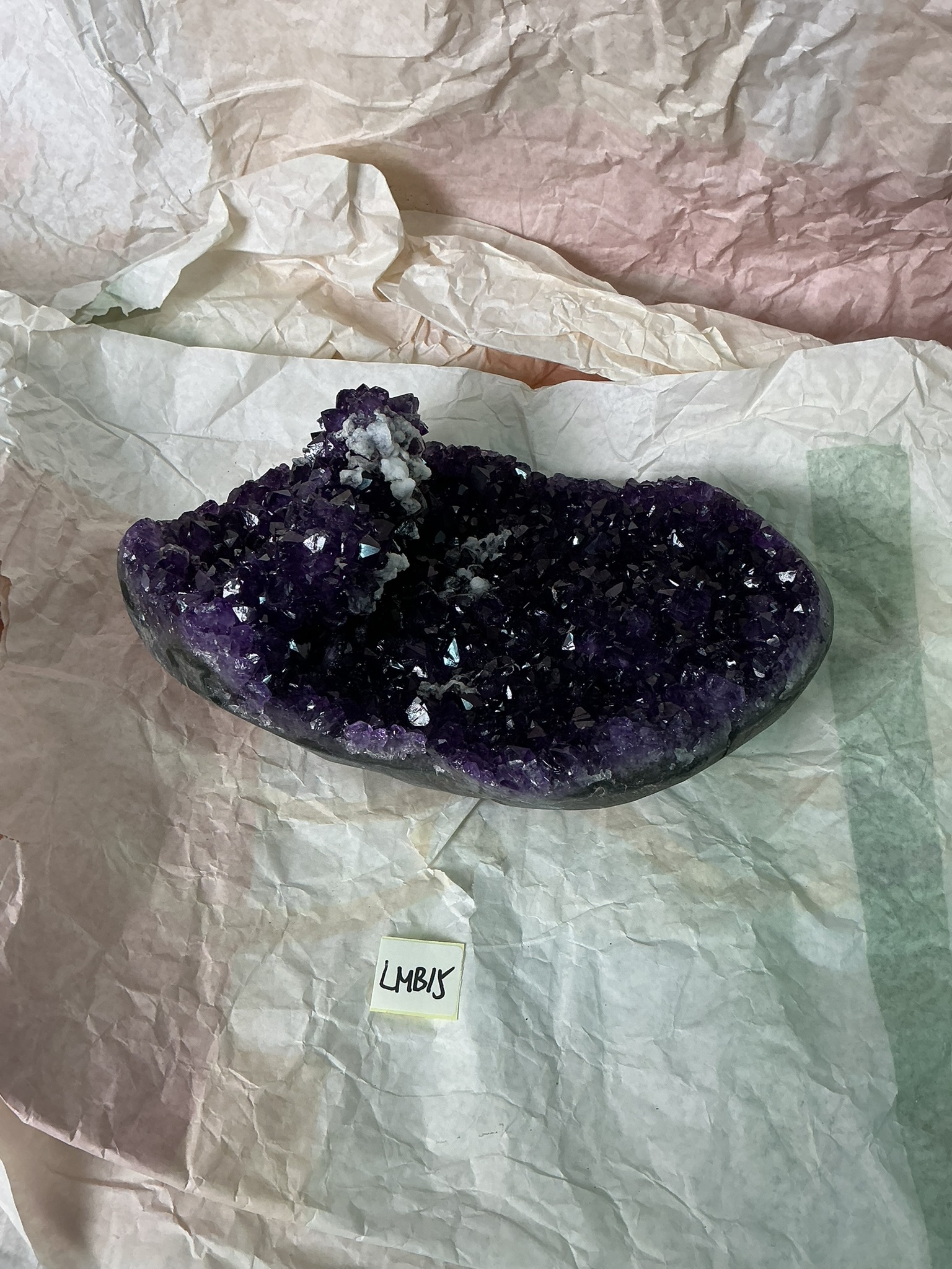 ZB360 LMB15 水晶聚寶盆 1.6-2.3kg