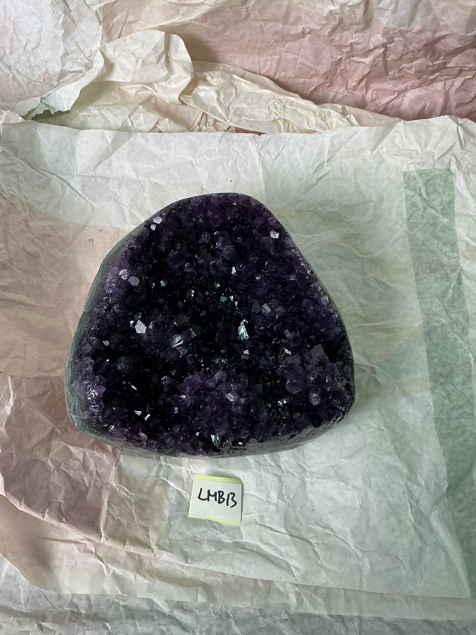 ZB358 LMB13 水晶聚寶盆 1.6-2.3kg