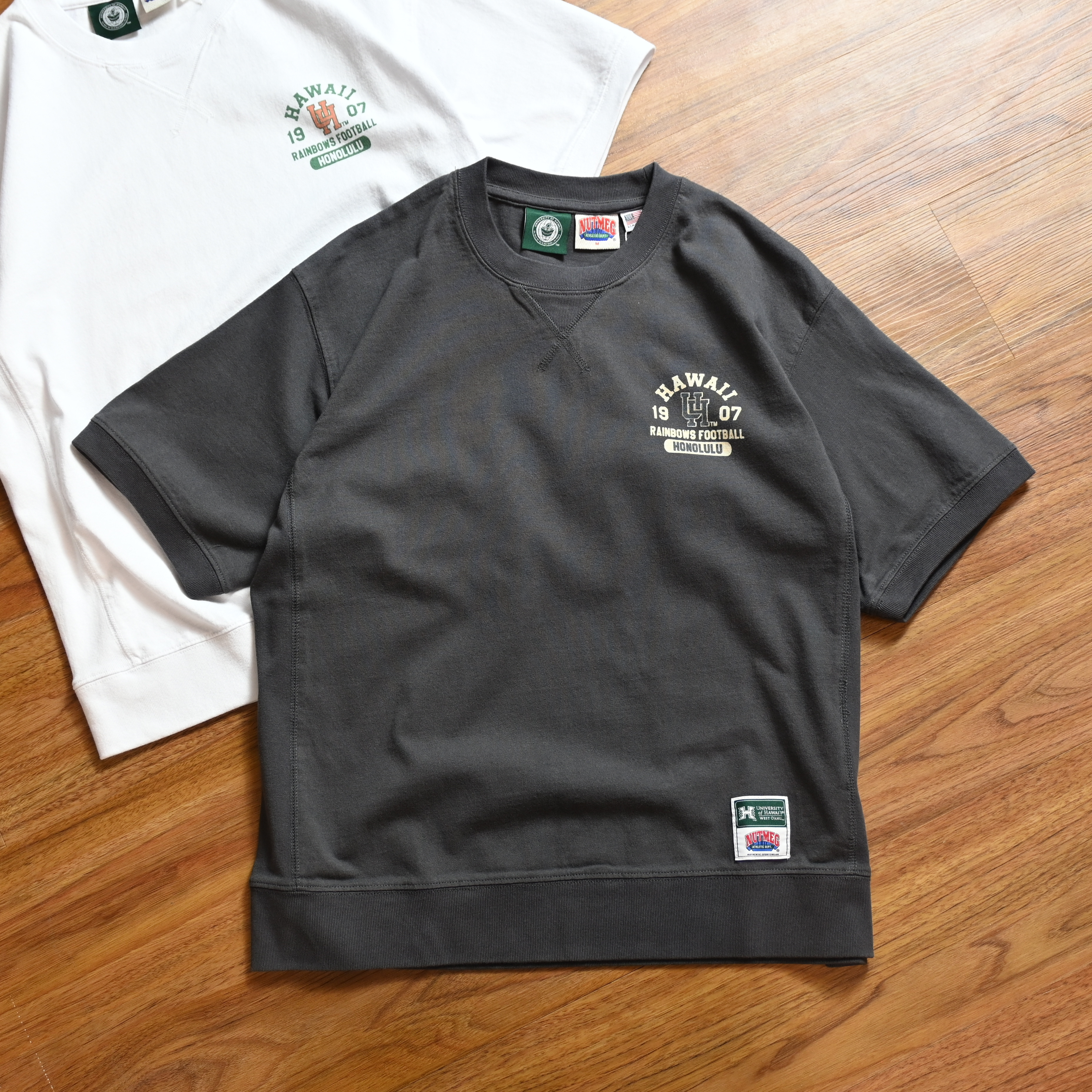 Nutmeg Tokyo x University of Hawaii System Vintage Logo Tee