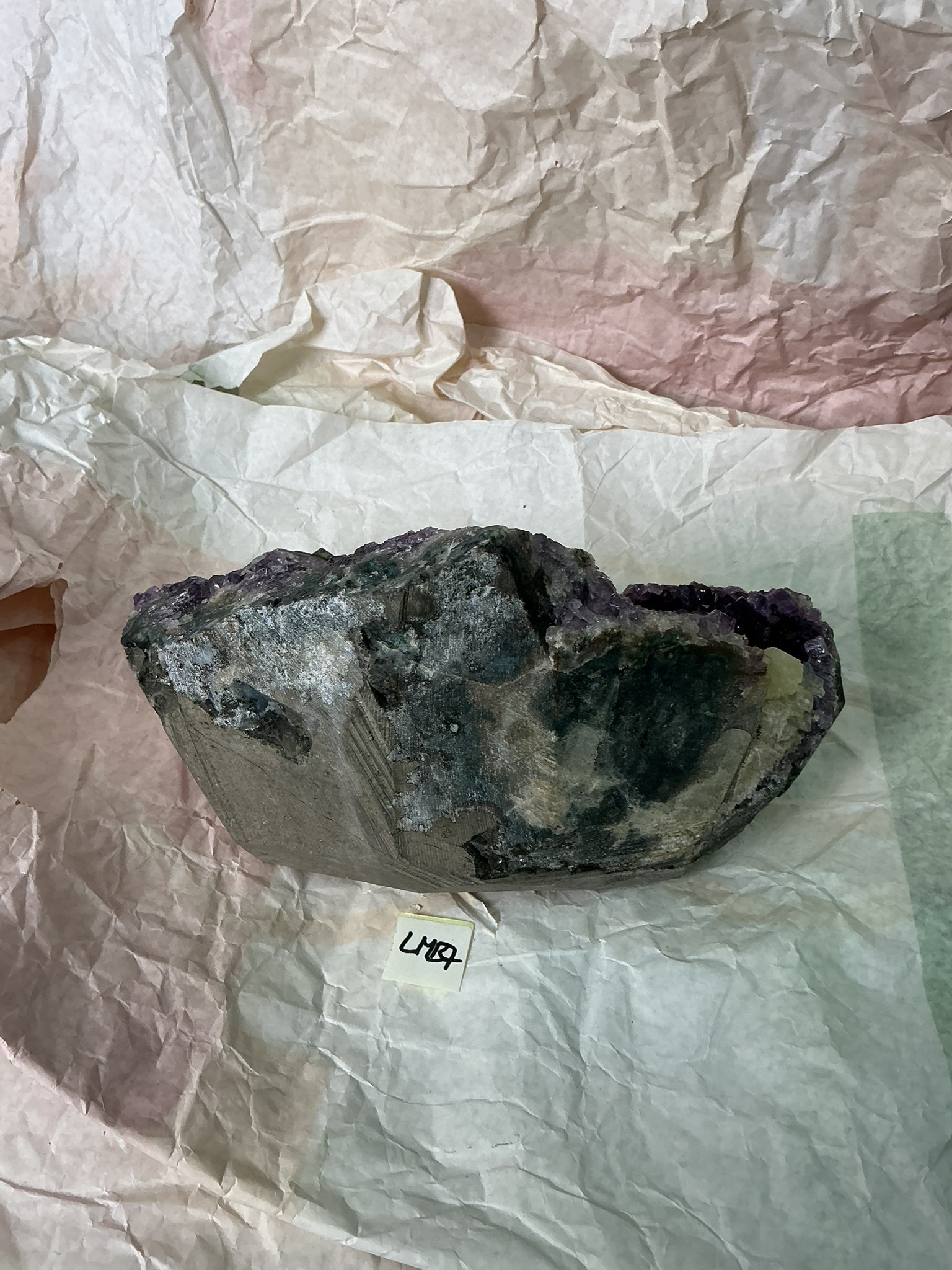 ZB352 LMB7 水晶聚寶盆 1.6-2.3kg