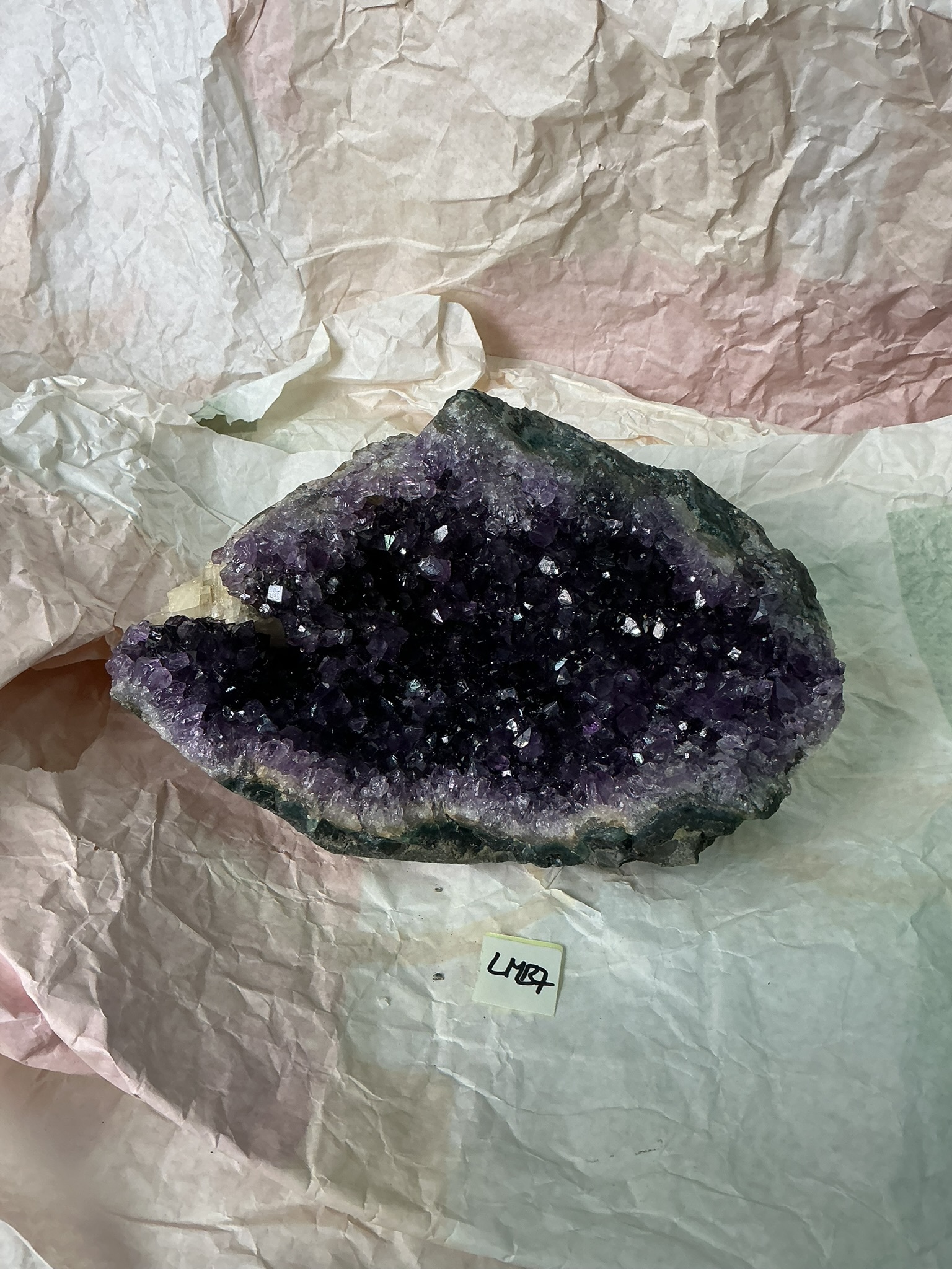 ZB352 LMB7 水晶聚寶盆 1.6-2.3kg