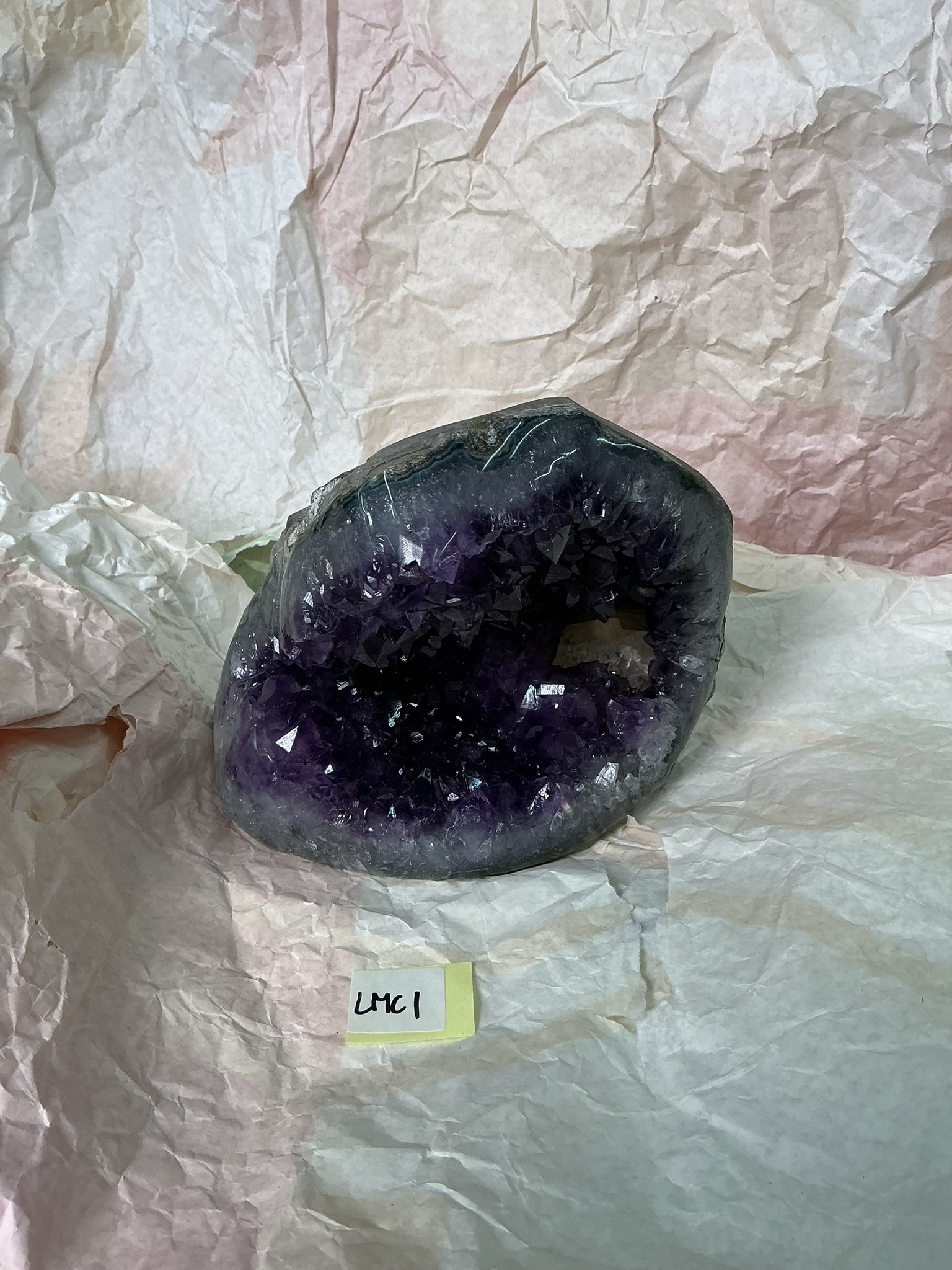 ZB369 LMC1 水晶聚寶盆 2.4-3.2kg