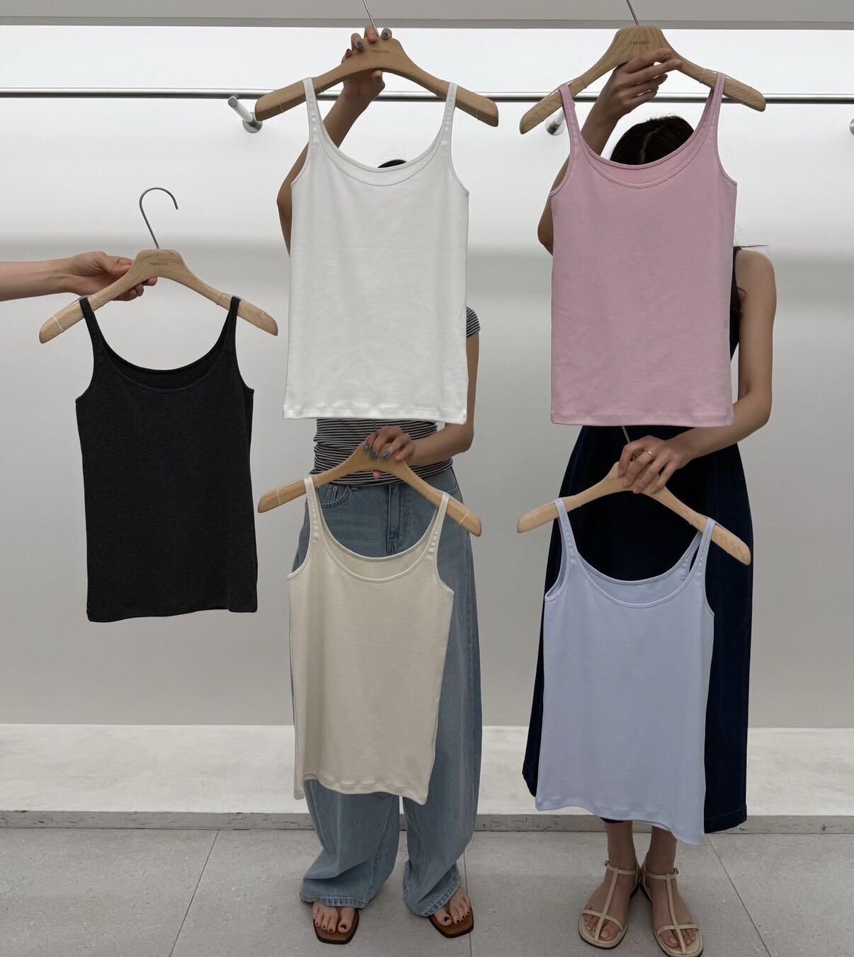 TG6122 百搭純色吊帶