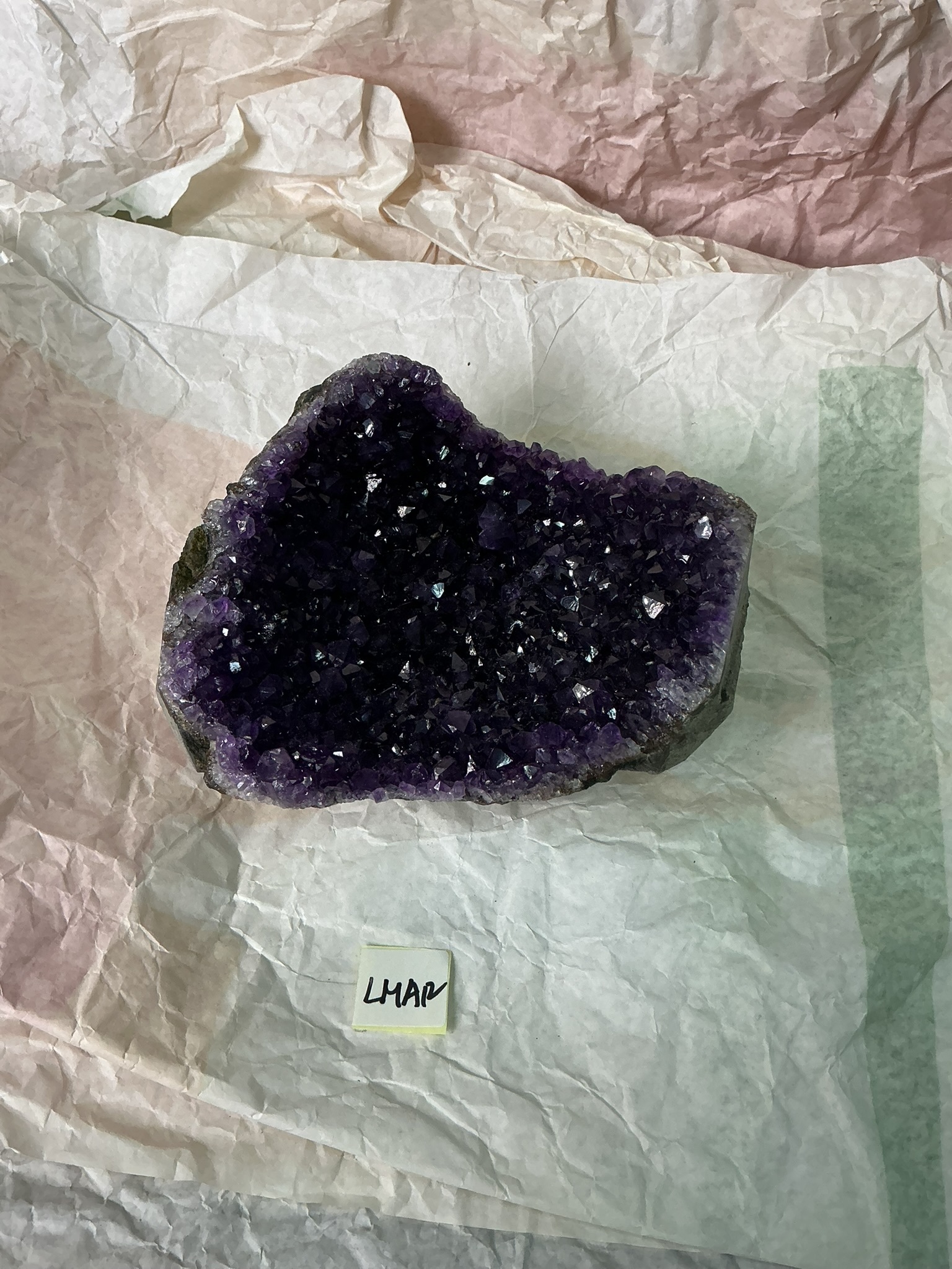 ZB339 LMA12 水晶聚寶盆 1-1.5kg