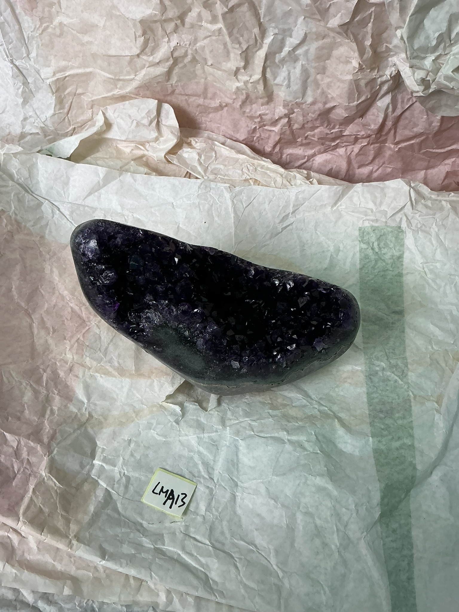 ZB340 LMA13 水晶聚寶盆 1-1.5kg