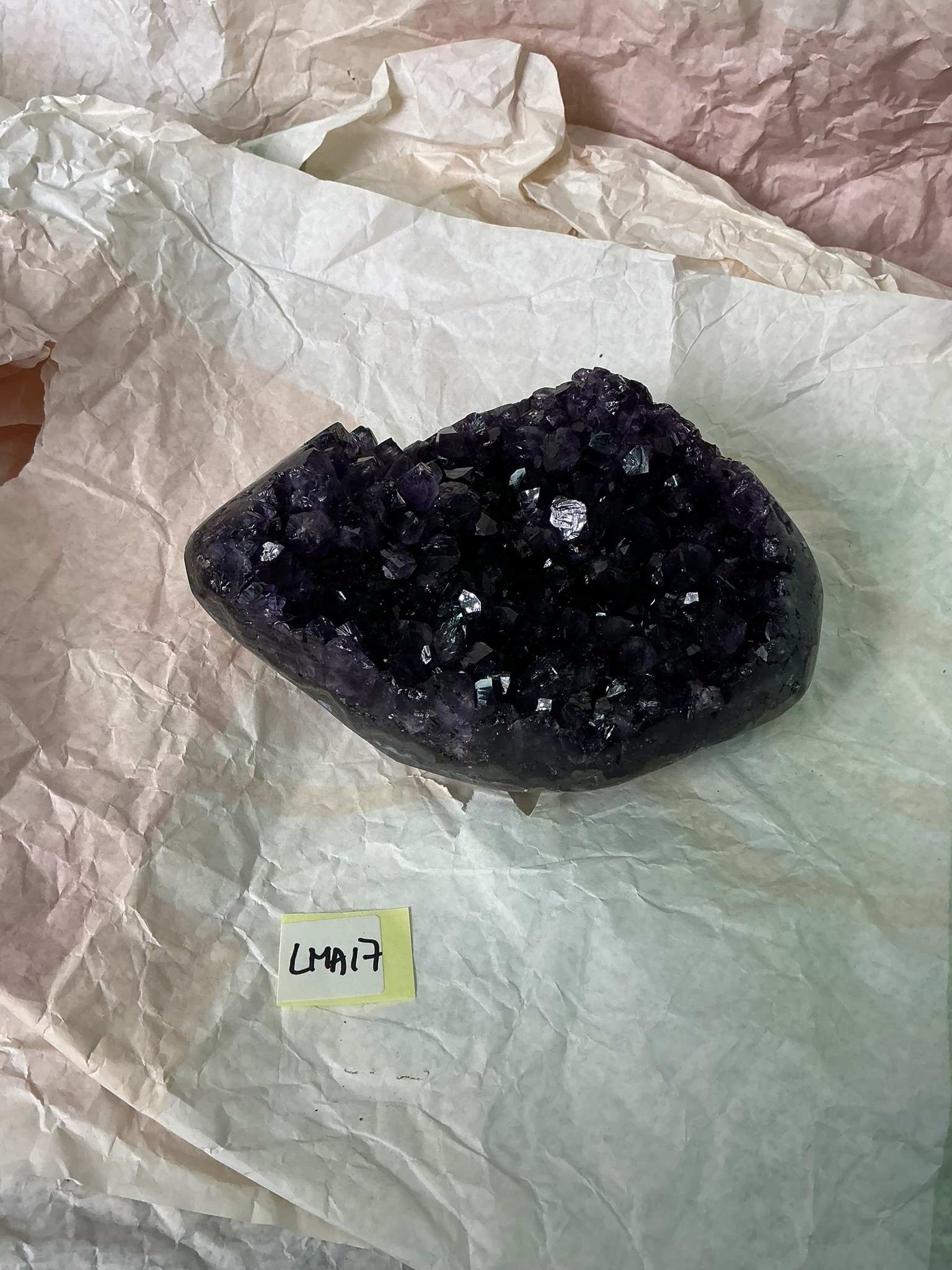 ZB344 LMA17 水晶聚寶盆 1-1.5kg