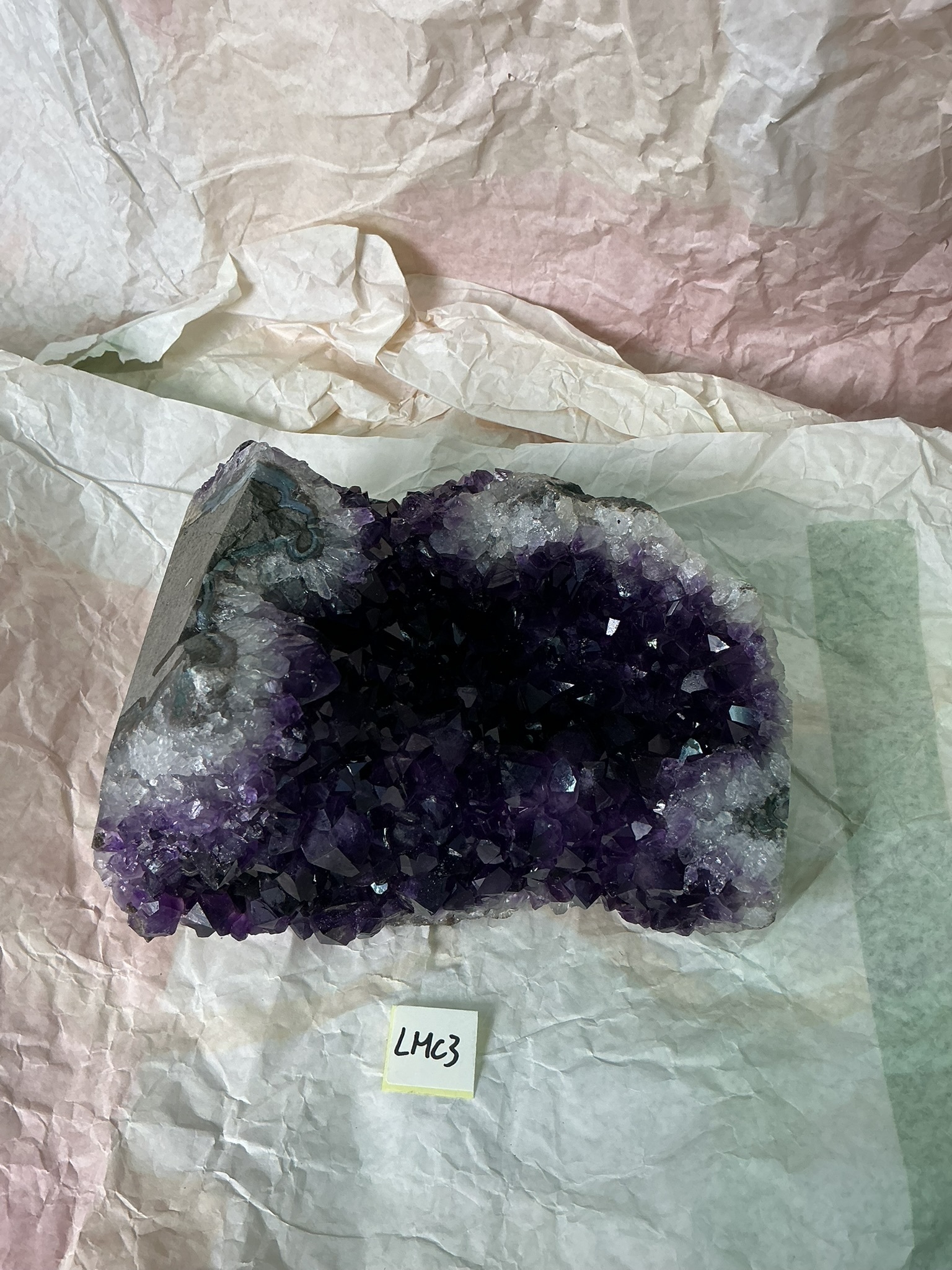 ZB371 LMC3 水晶聚寶盆 2.4-3.2kg