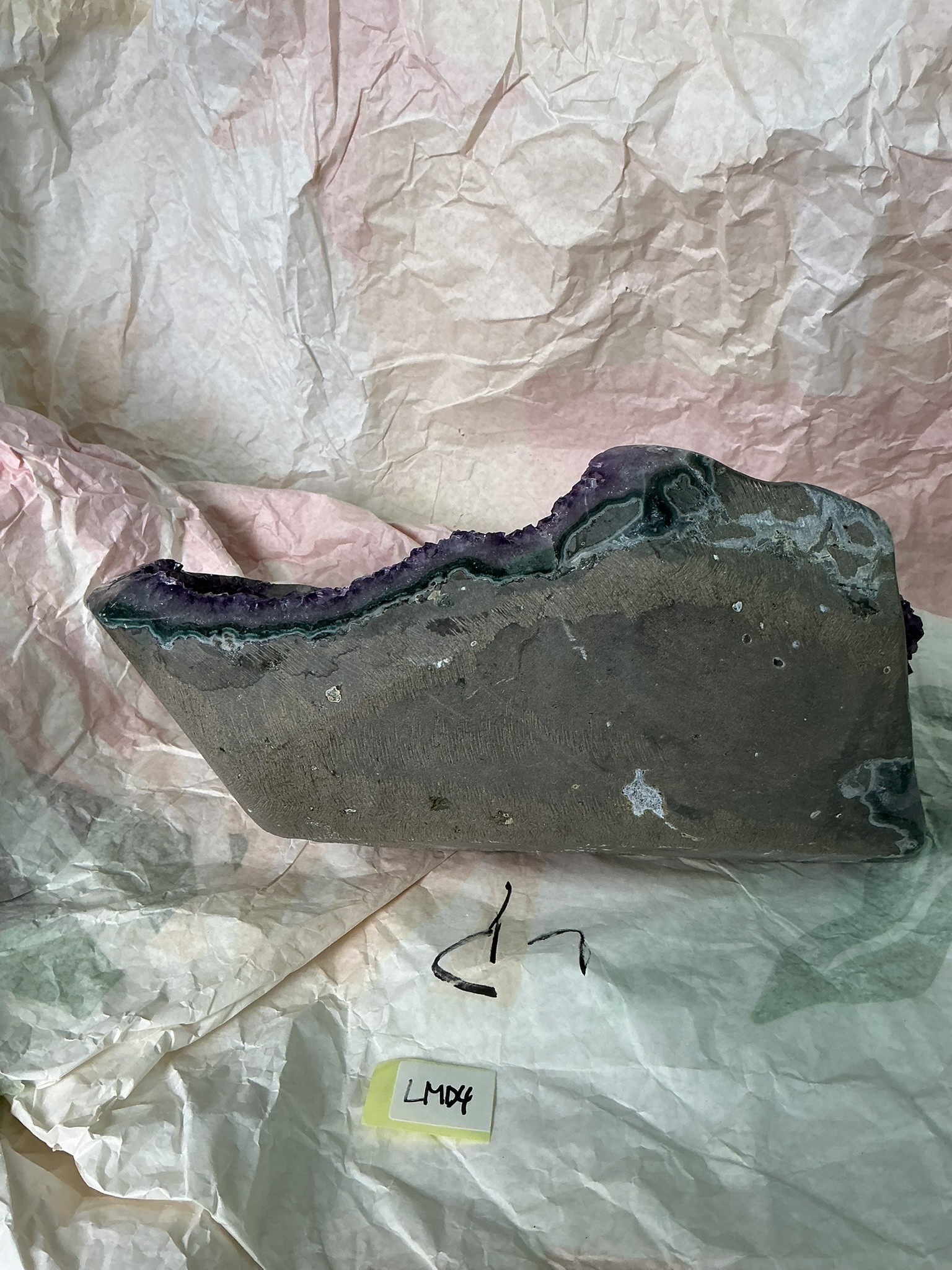 ZB382 LMD4 水晶聚寶盆 3.3-4.5kg