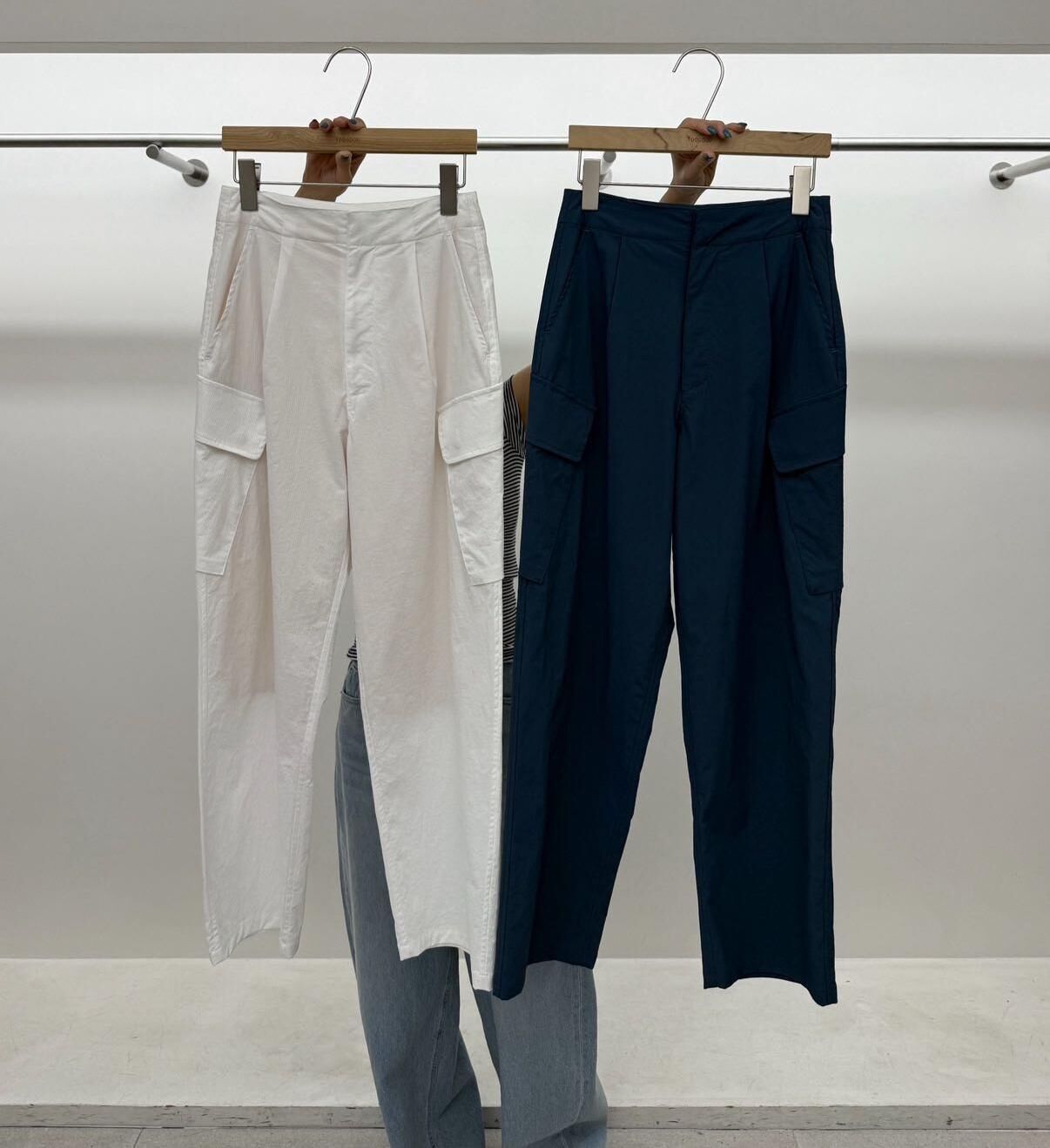 TG6131 工裝口袋直筒長褲