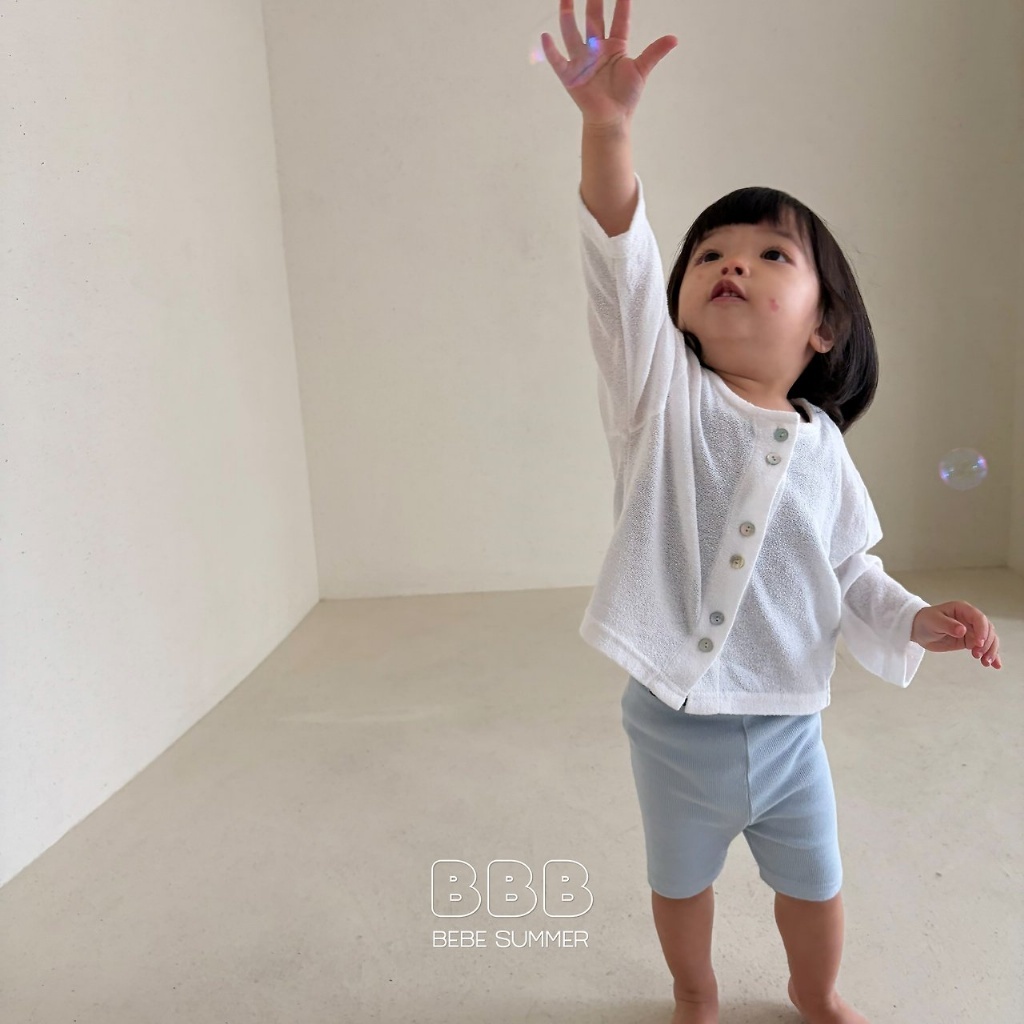 正韓夏bella_bambina 嫩嬰/小童三色雲朵滾邊內搭褲