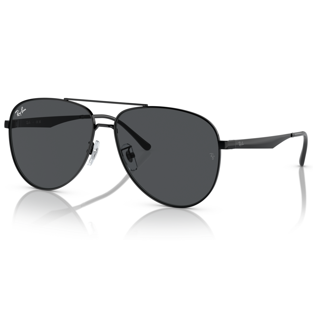 【RayBan】RB3712D 002/87-62mm 雙槓飛官框太陽眼鏡♣