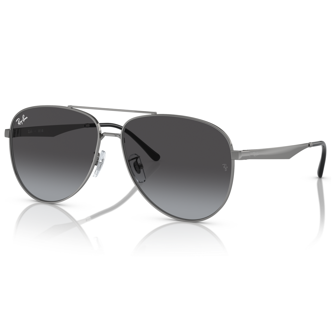 【RayBan】RB3712D 004/8G-62mm 雙槓飛官框太陽眼鏡 #成毅同款♣