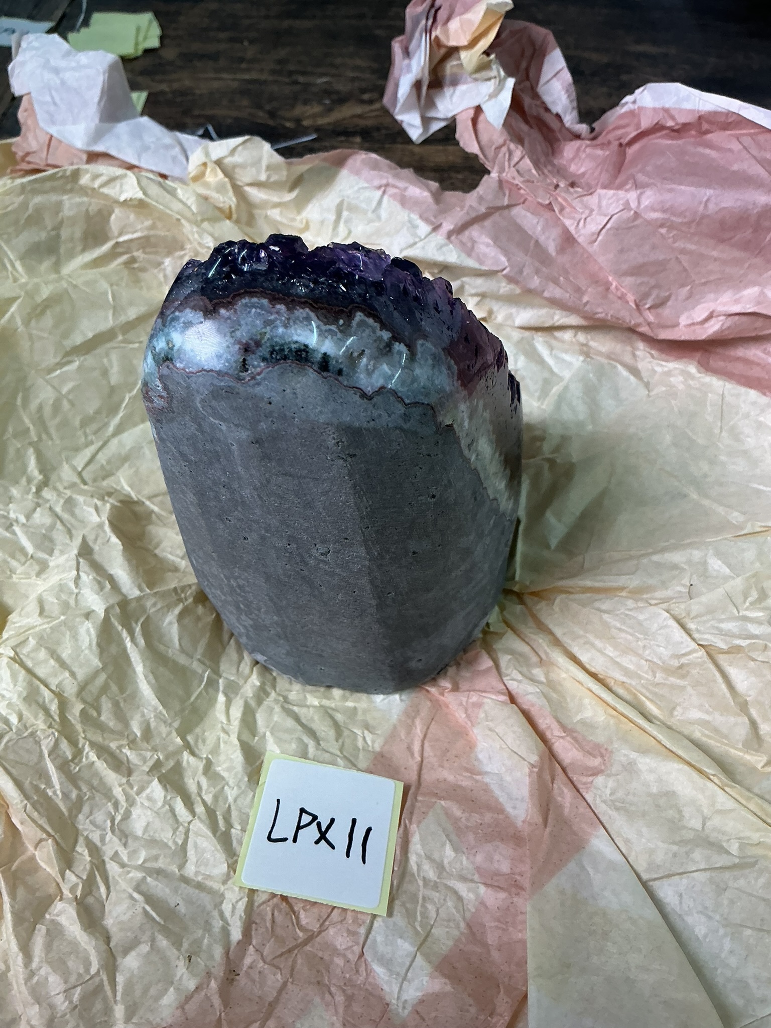 ZB393 LPX11 紫水晶擺件 0.46-0.64kg