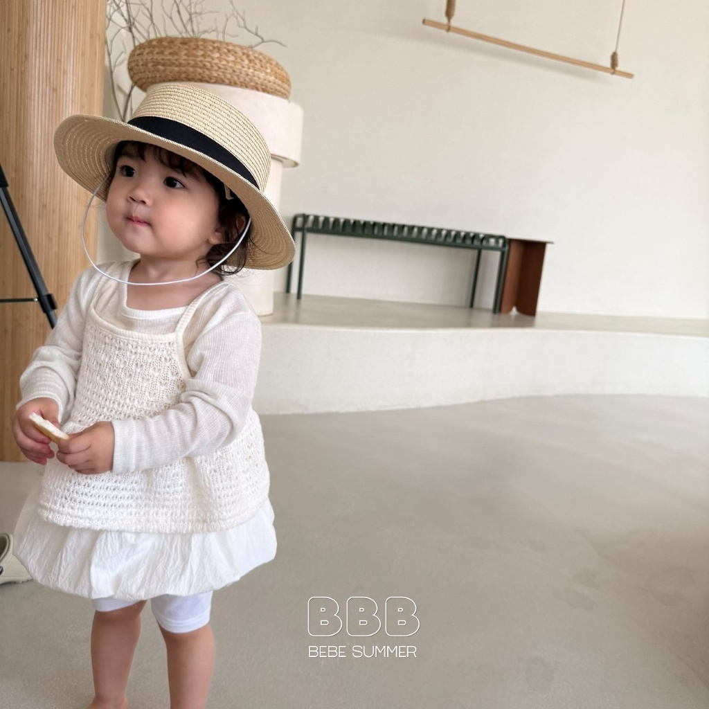 正韓夏bella_bambina 嫩嬰/小童波希米亞外搭小背心