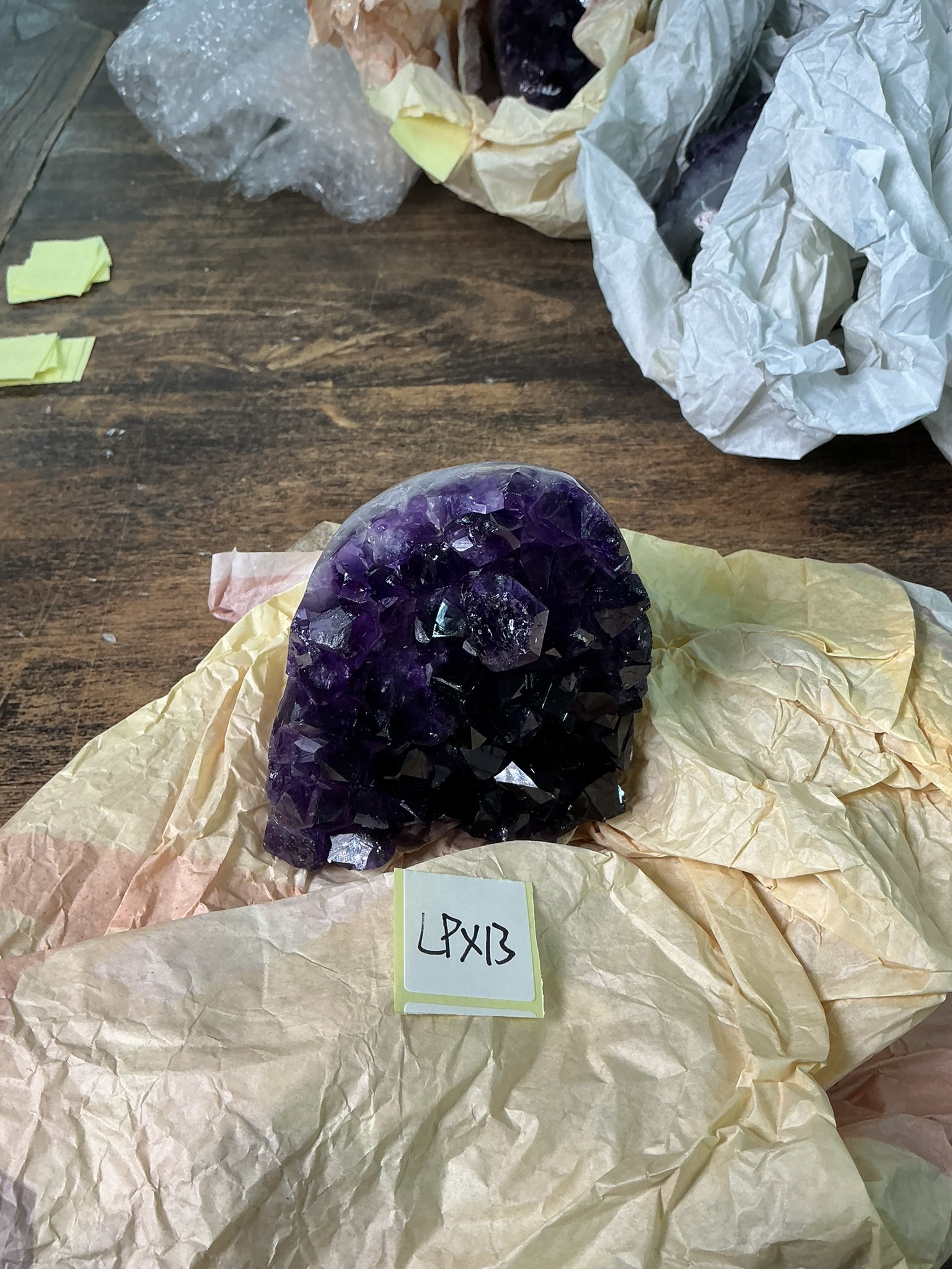 ZB395 LPX13 紫水晶擺件 0.46-0.64kg