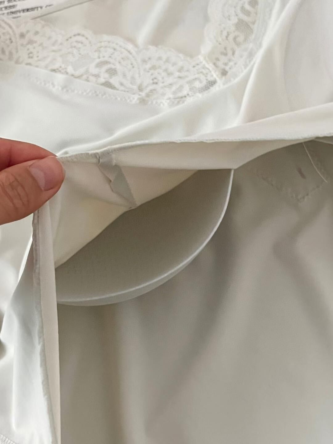 VA6105 冰絲莫代爾棉蕾絲花邊睡衣