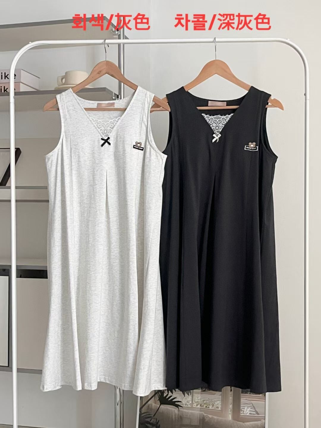 VA6109 小熊連身睡裙