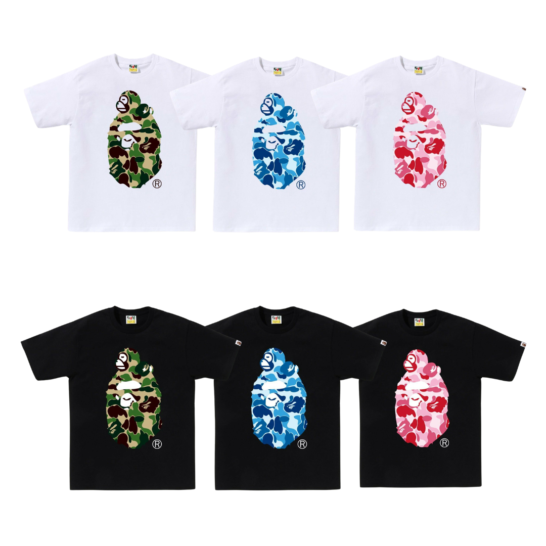 『日本連線中』2026SS A BATHING APE BAPE ABC CAMO MILO ON BIG APE TEE 大頭 短T 2M30110003