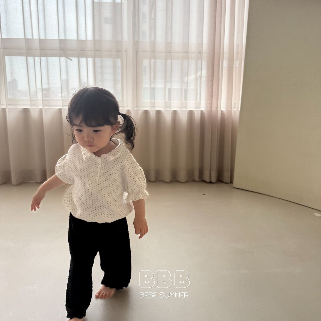 正韓夏bella_bambina 嫩嬰小童花花點點上衣