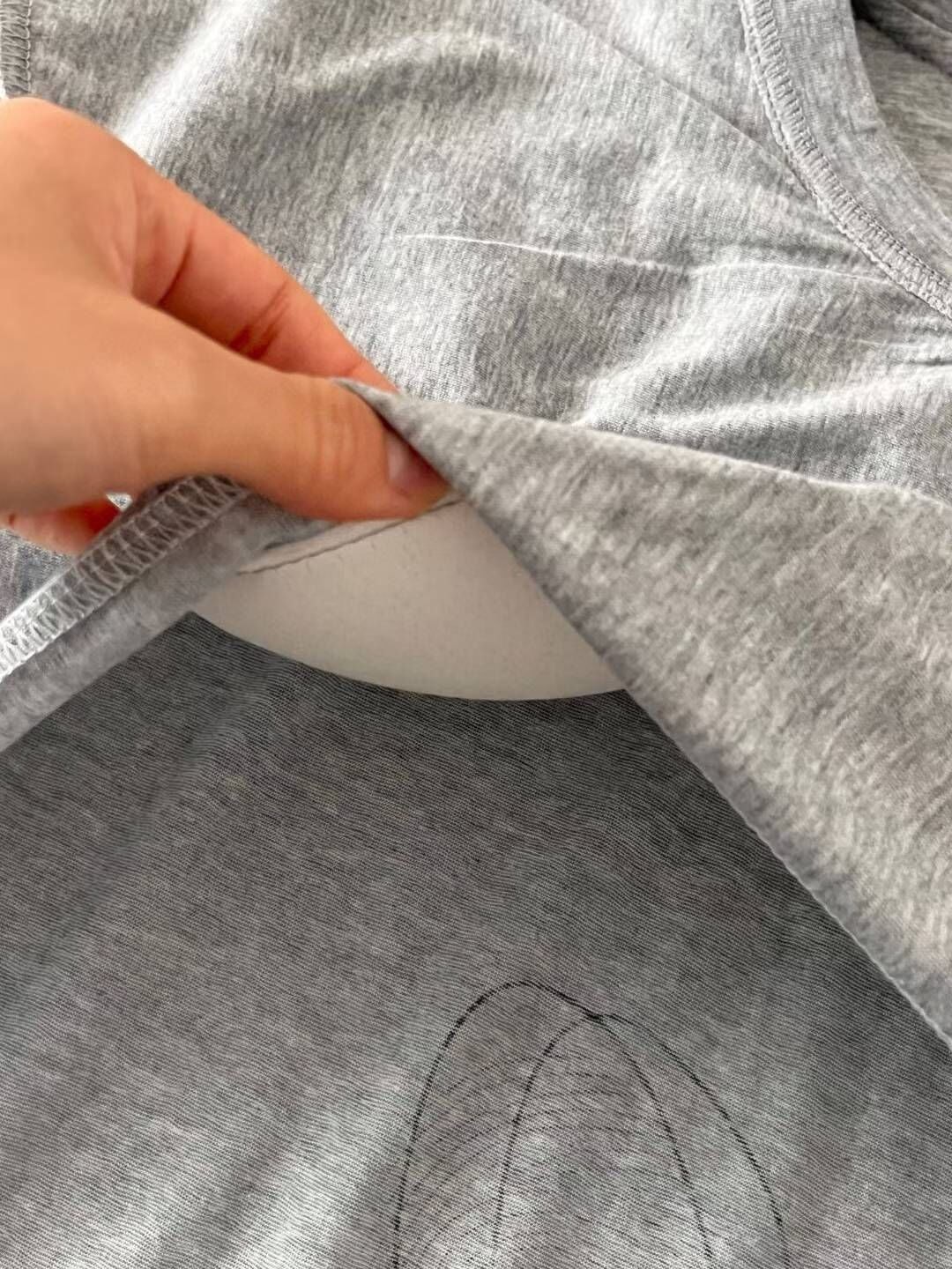 VA6117 指紋心心連身睡裙