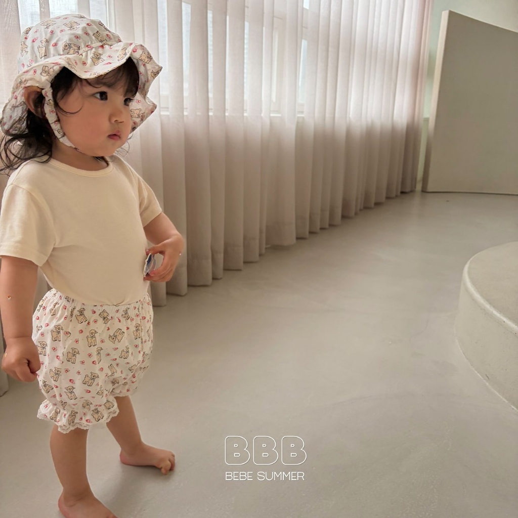 正韓夏bella_bambina 嫩嬰小童小馬小狗花苞短褲