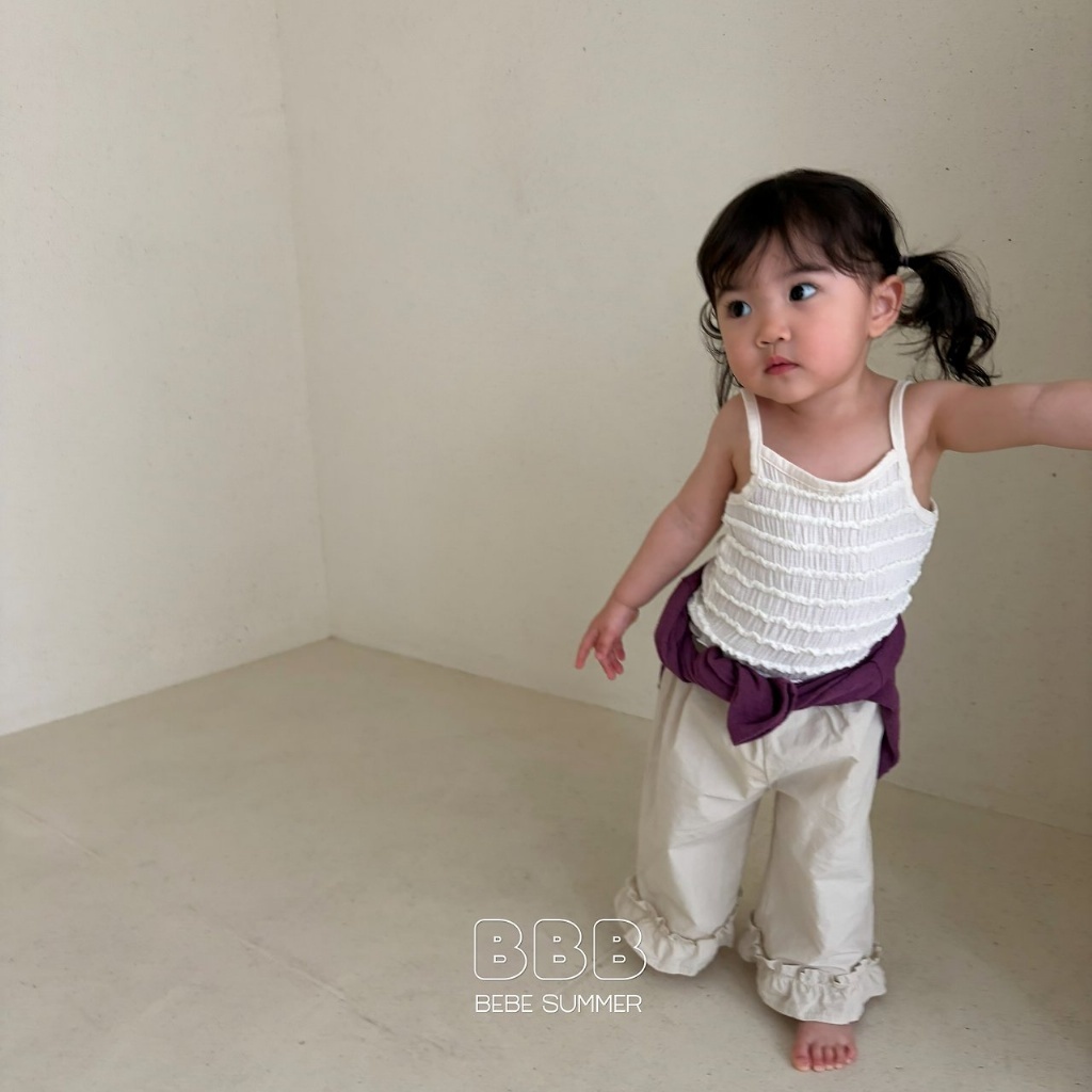 正韓夏bella_bambina 嫩嬰小童海浪鬆餅背心