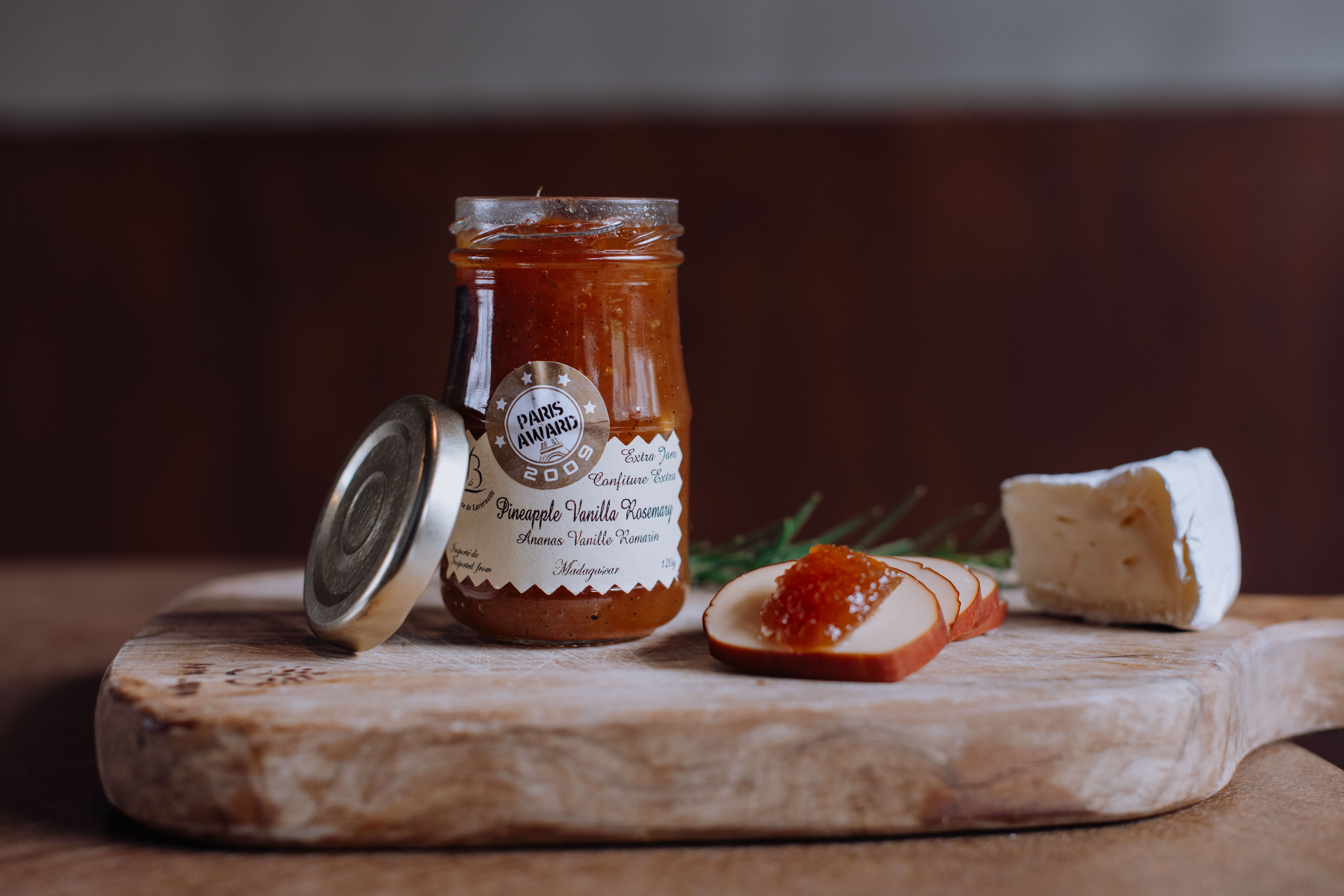 B de L 法式頂級果醬 - 鳳梨香草迷迭香 Pineapple Vanilla (120g)