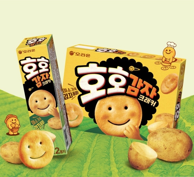 【多莉推薦】KR 笑哈哈薯仔脆餅 12包 3206