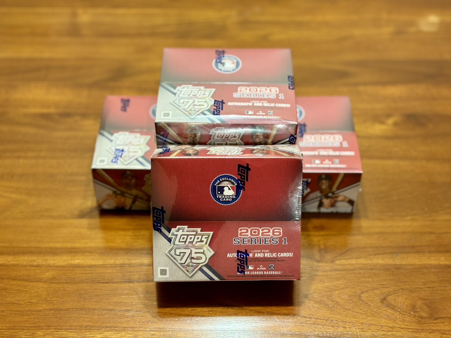 Topps 2026 Series 1 日本版 Baseball Box 球員卡 卡盒