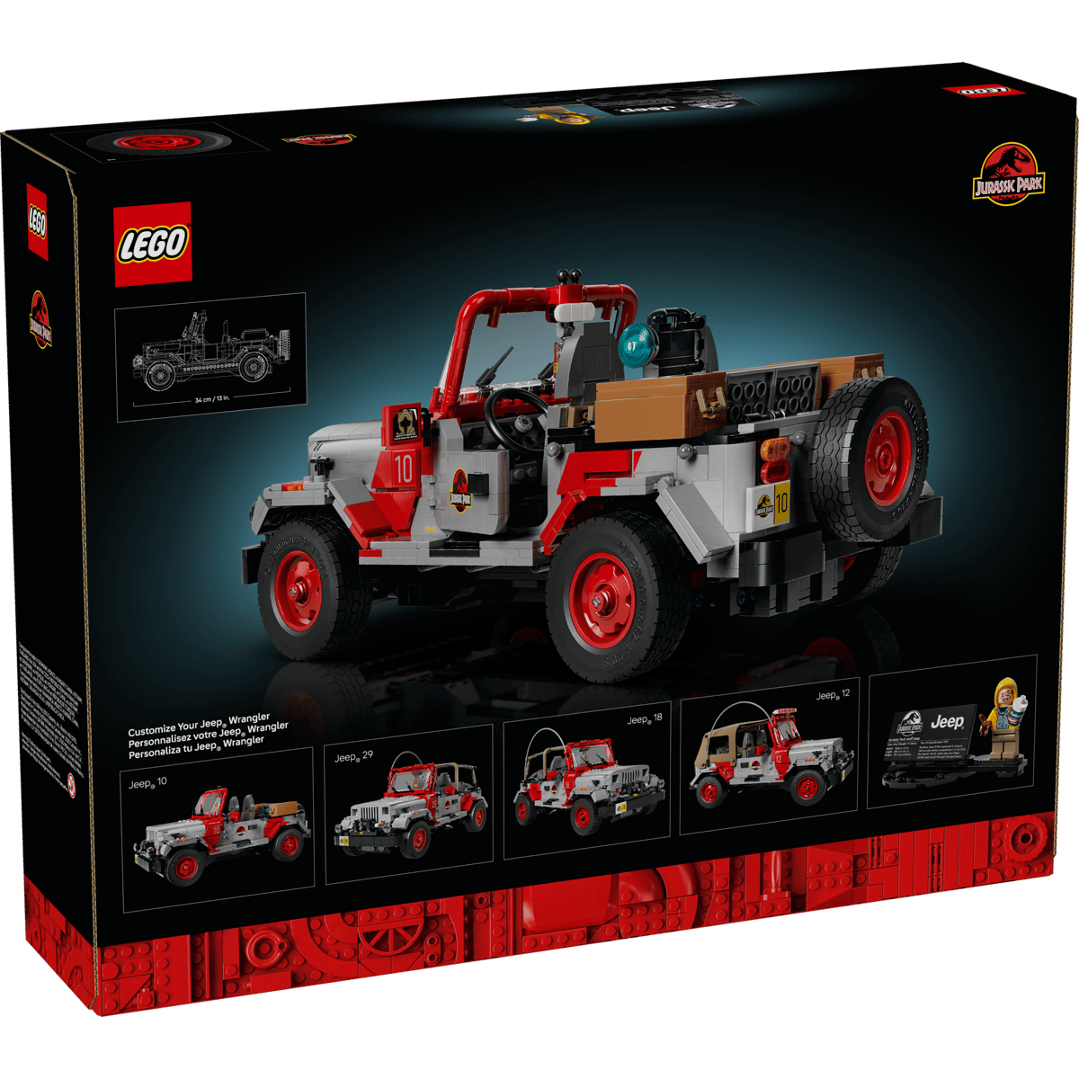 LEGO 77984 Jurassic Park Jeep® Wrangler