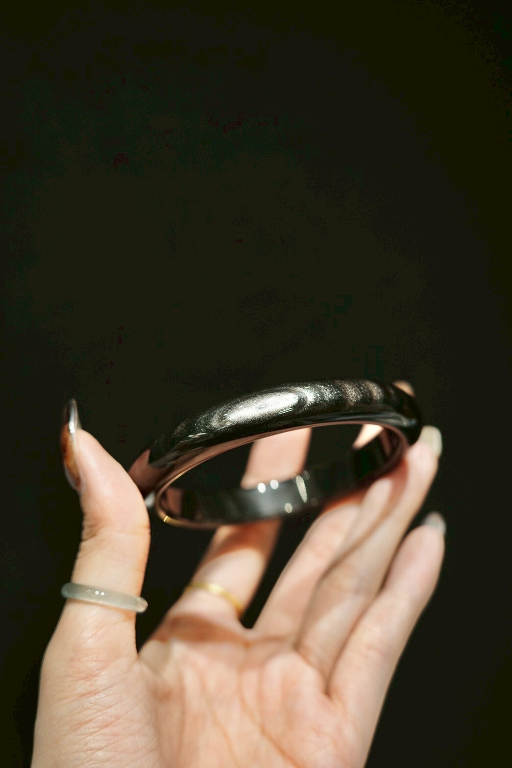 疏星淡月｜銀曜石｜63圈口