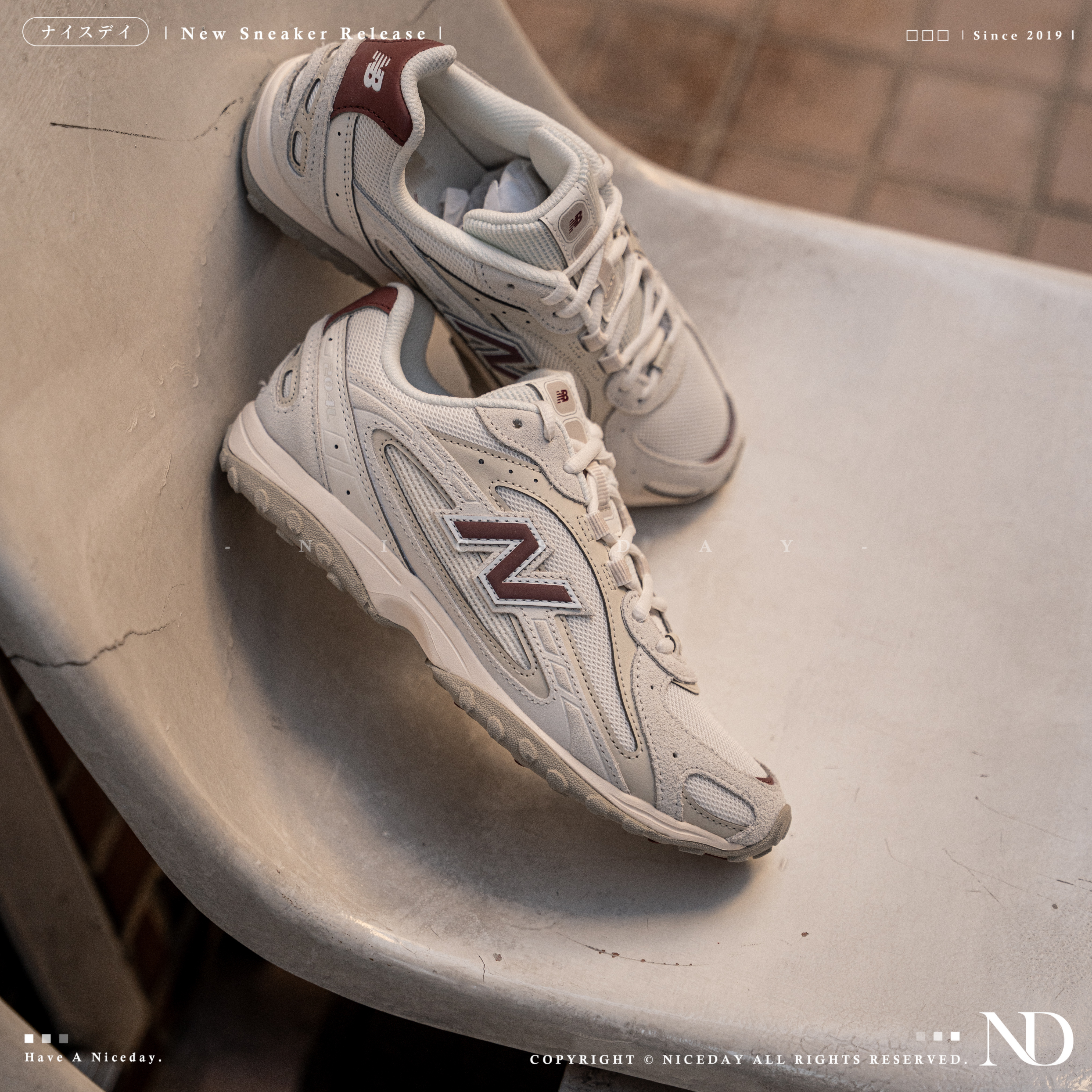 NICEDAY 現貨 NEW BALANCE 204L 紅白 運動 百搭 日系 U204L1ZH