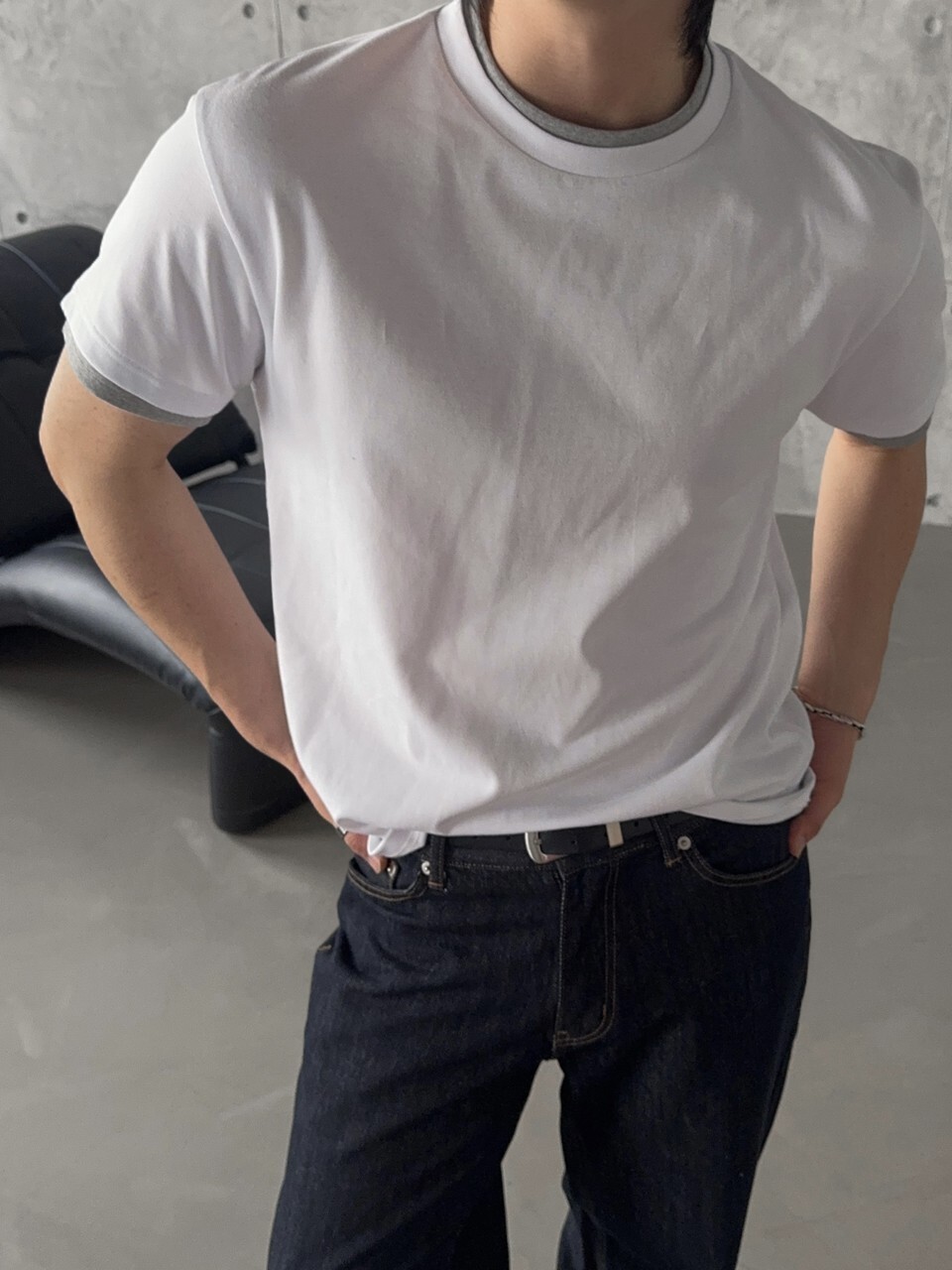 Zeron Layered Crop Short Sleeve T-shirt