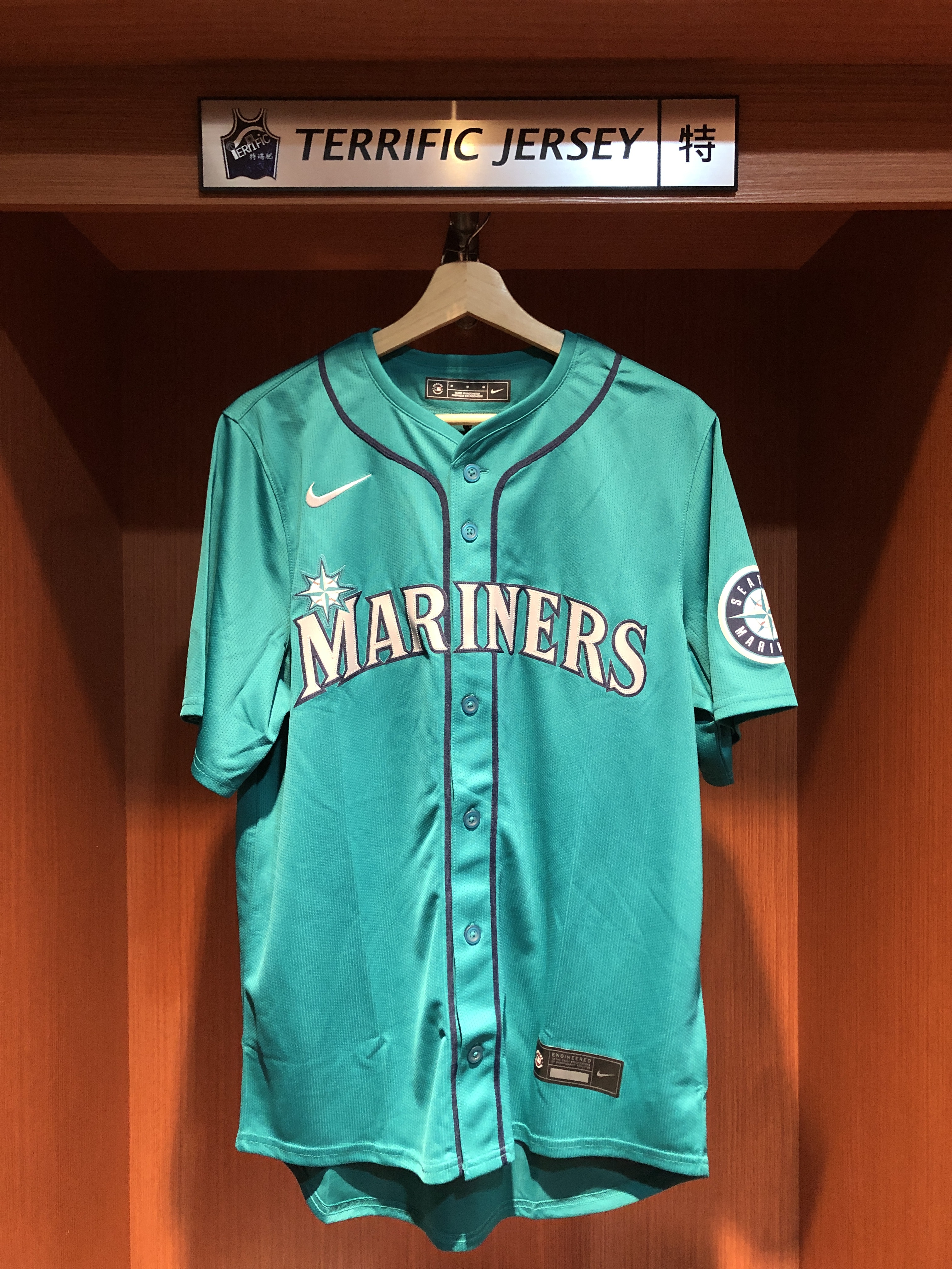MLB球衣 Ken Griffey Jr. 西雅圖水手綠 Alternate Nike Limited Player Name Jersey 球迷版 熱轉印 全新