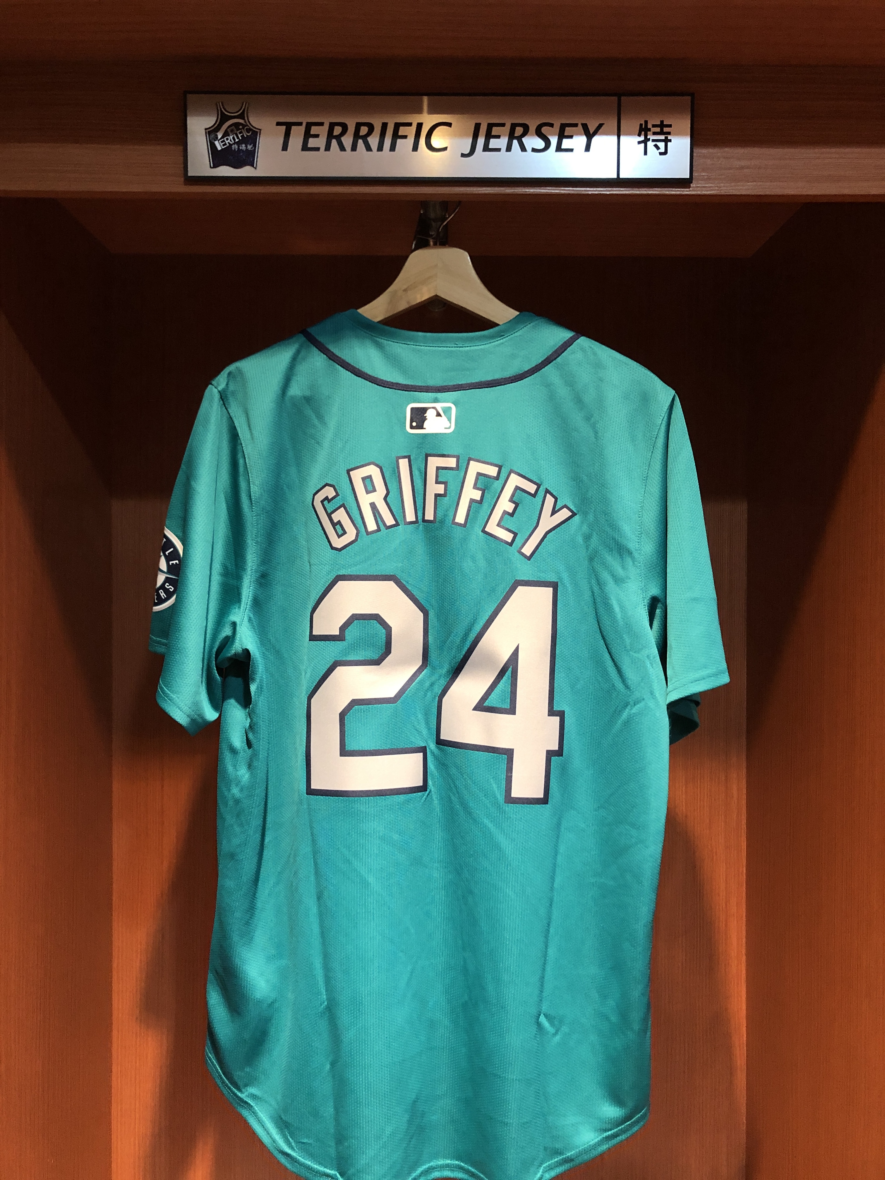 MLB球衣 Ken Griffey Jr. 西雅圖水手綠 Alternate Nike Limited Player Name Jersey 球迷版 熱轉印 全新