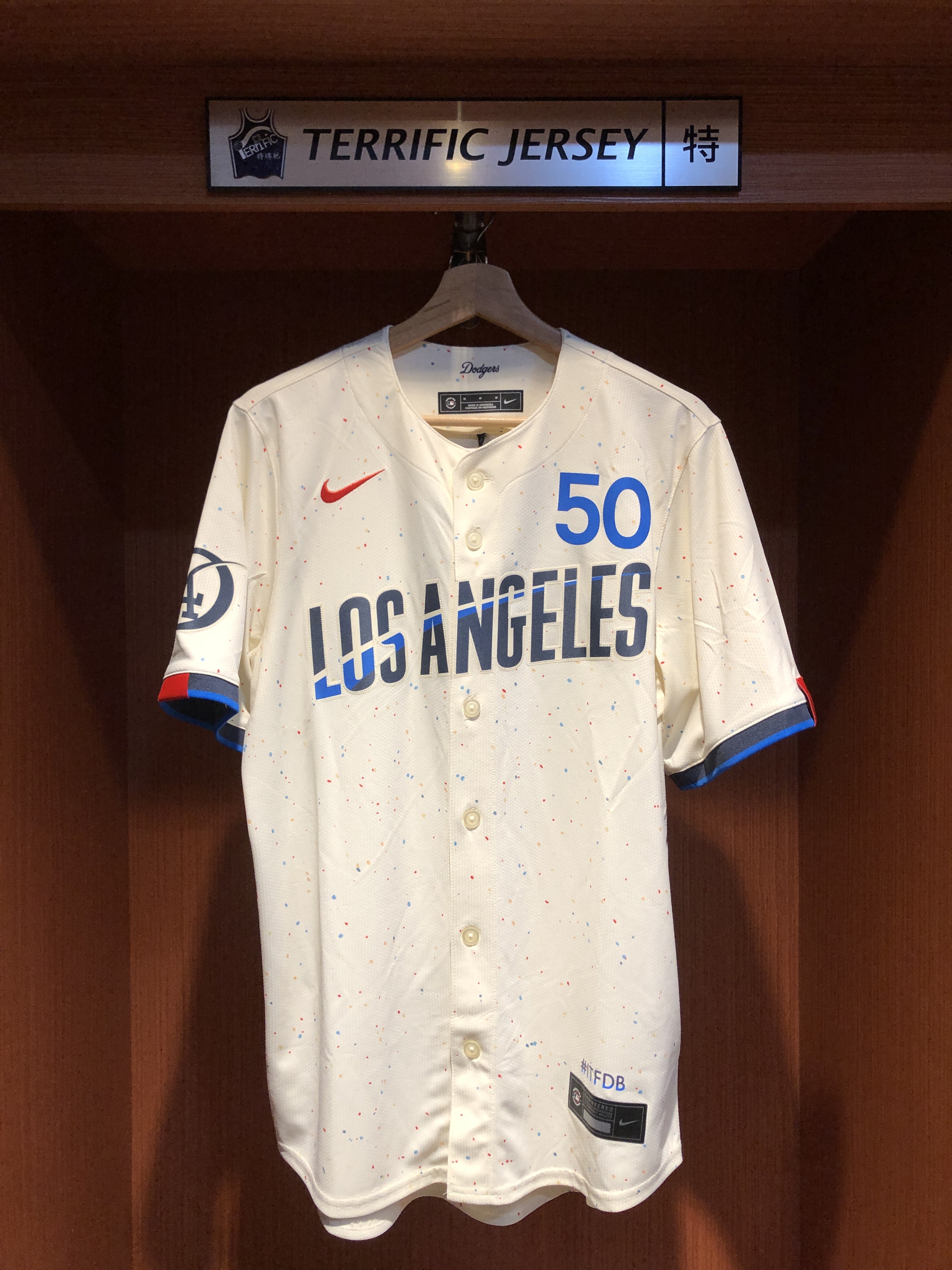 MLB球衣 Mookie Betts 洛杉磯道奇城市 City Nike Limited Player Name Jersey 球迷版 熱轉印 全新