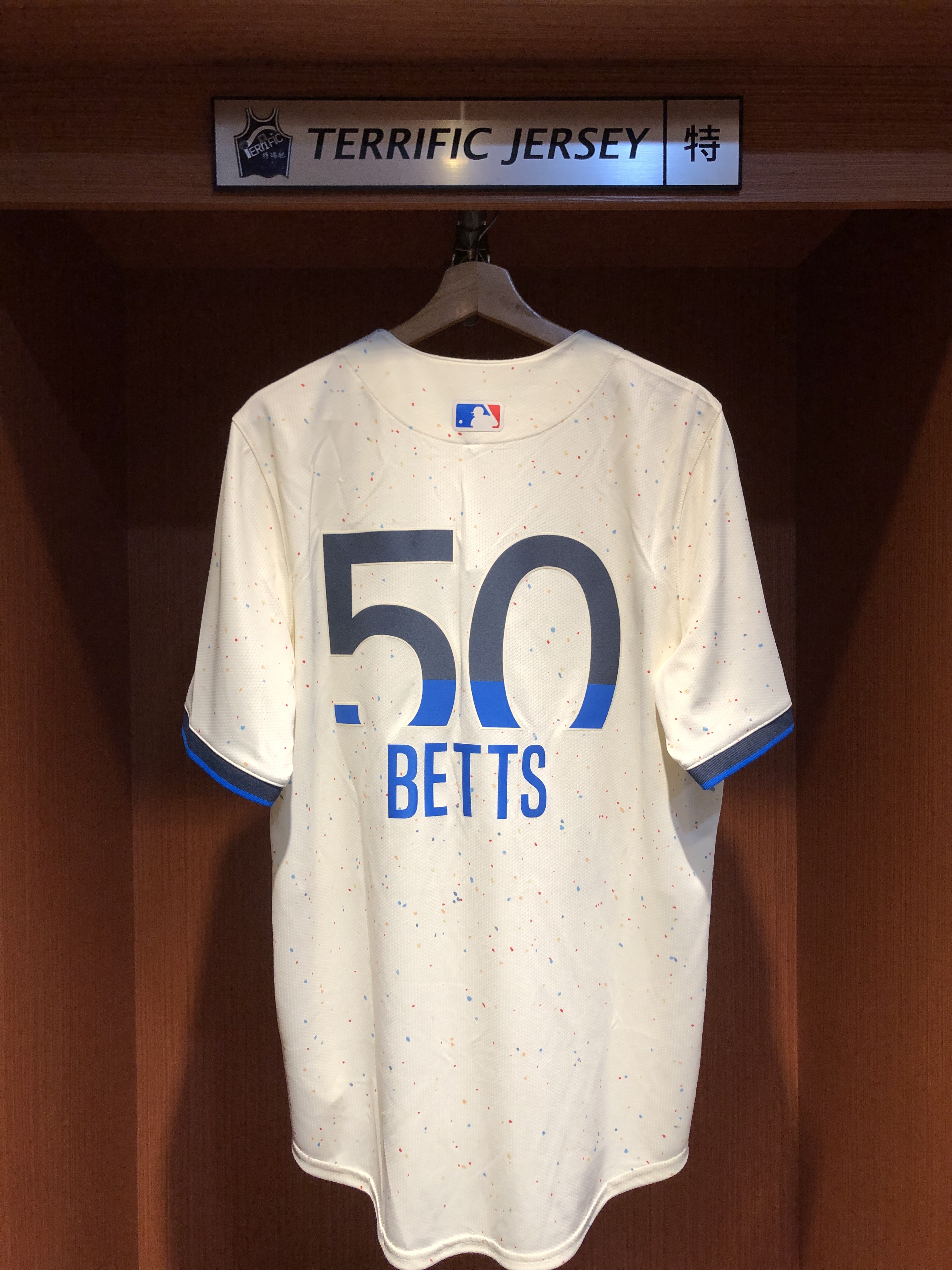 MLB球衣 Mookie Betts 洛杉磯道奇城市 City Nike Limited Player Name Jersey 球迷版 熱轉印 全新