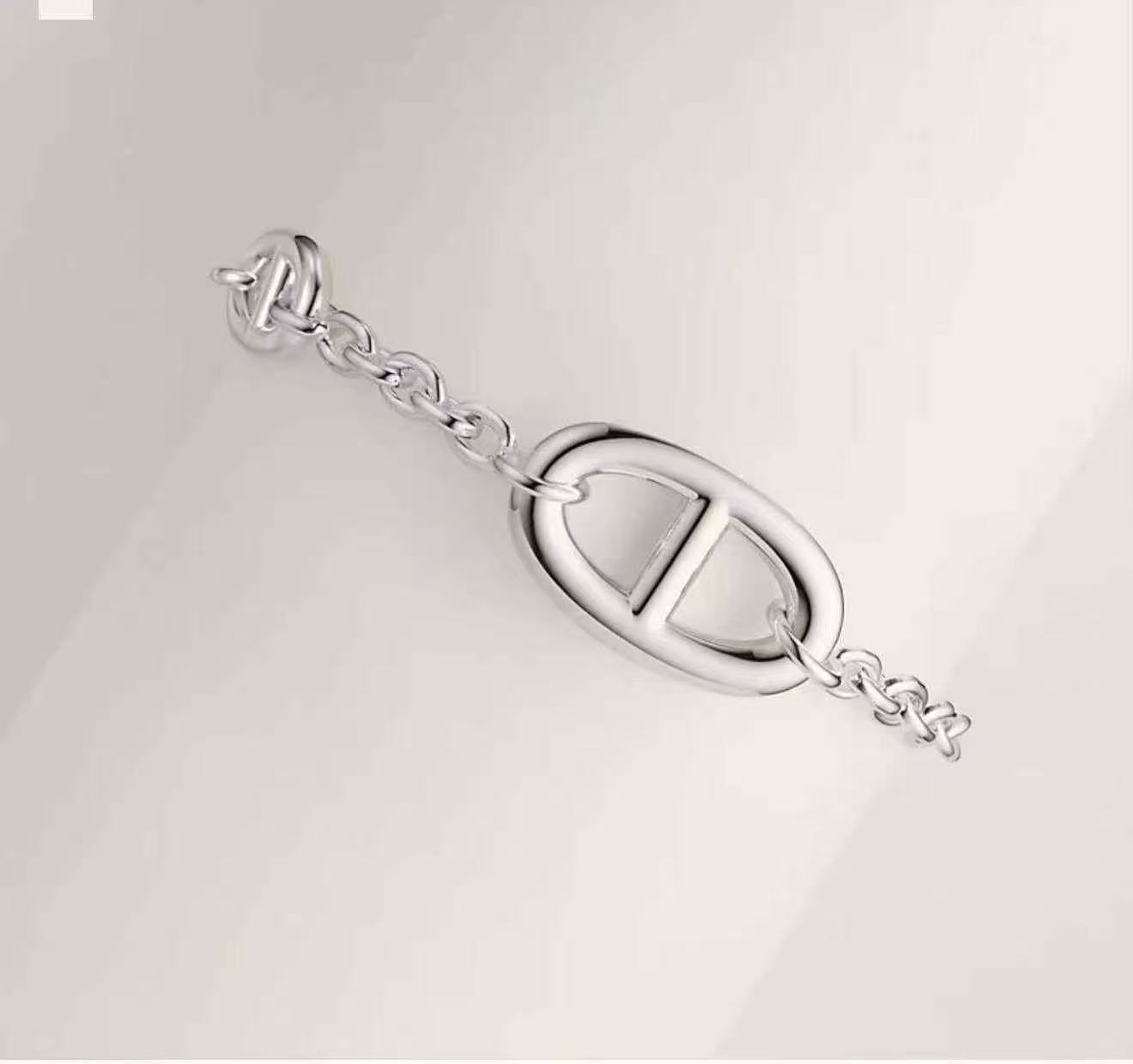 Hermes 925 farandole bracelet 純銀 豬鼻手鏈