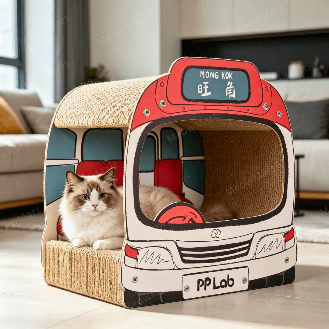 PP LAB 香港小巴貓抓板