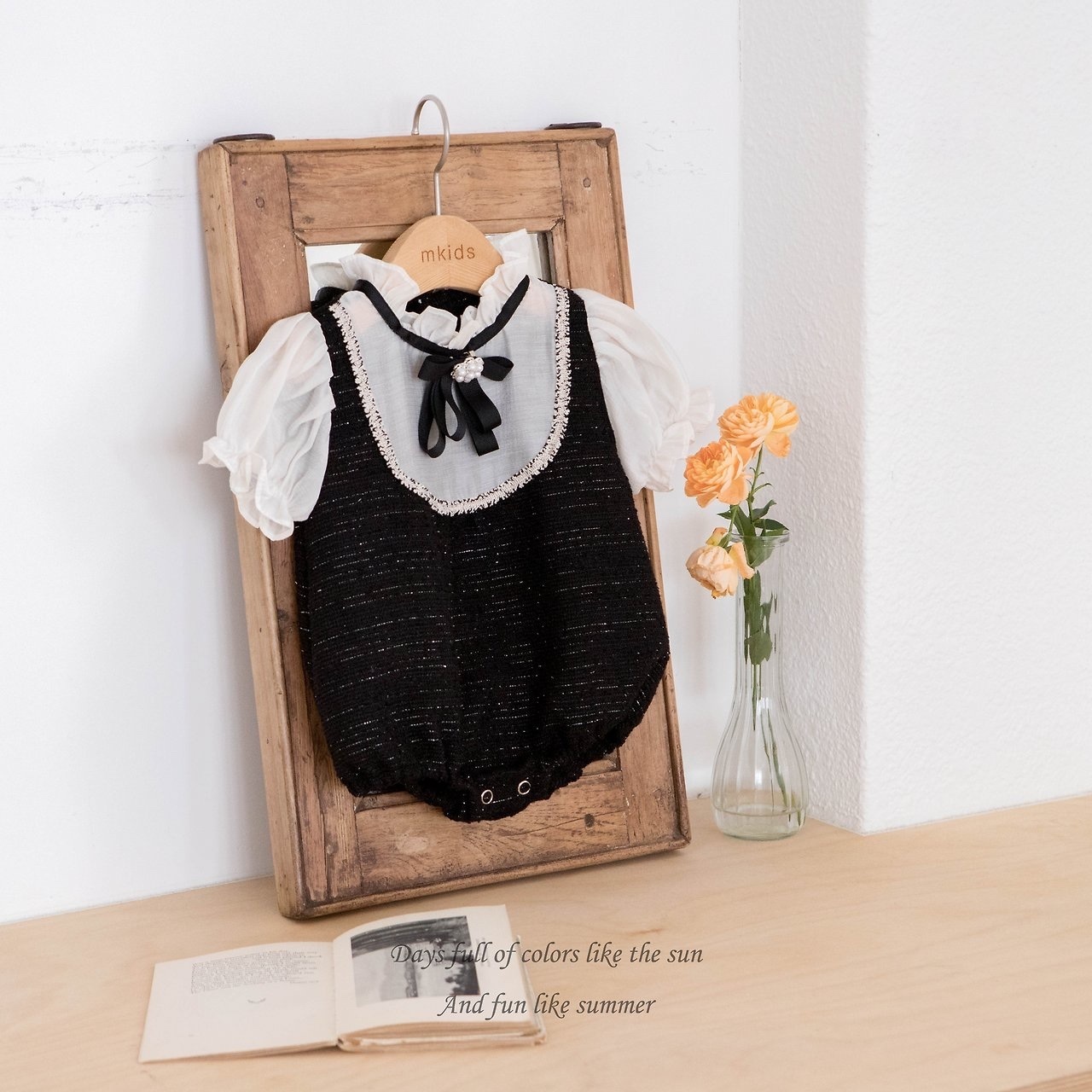 Mkids Coco Tweed Suit（With Brooch）